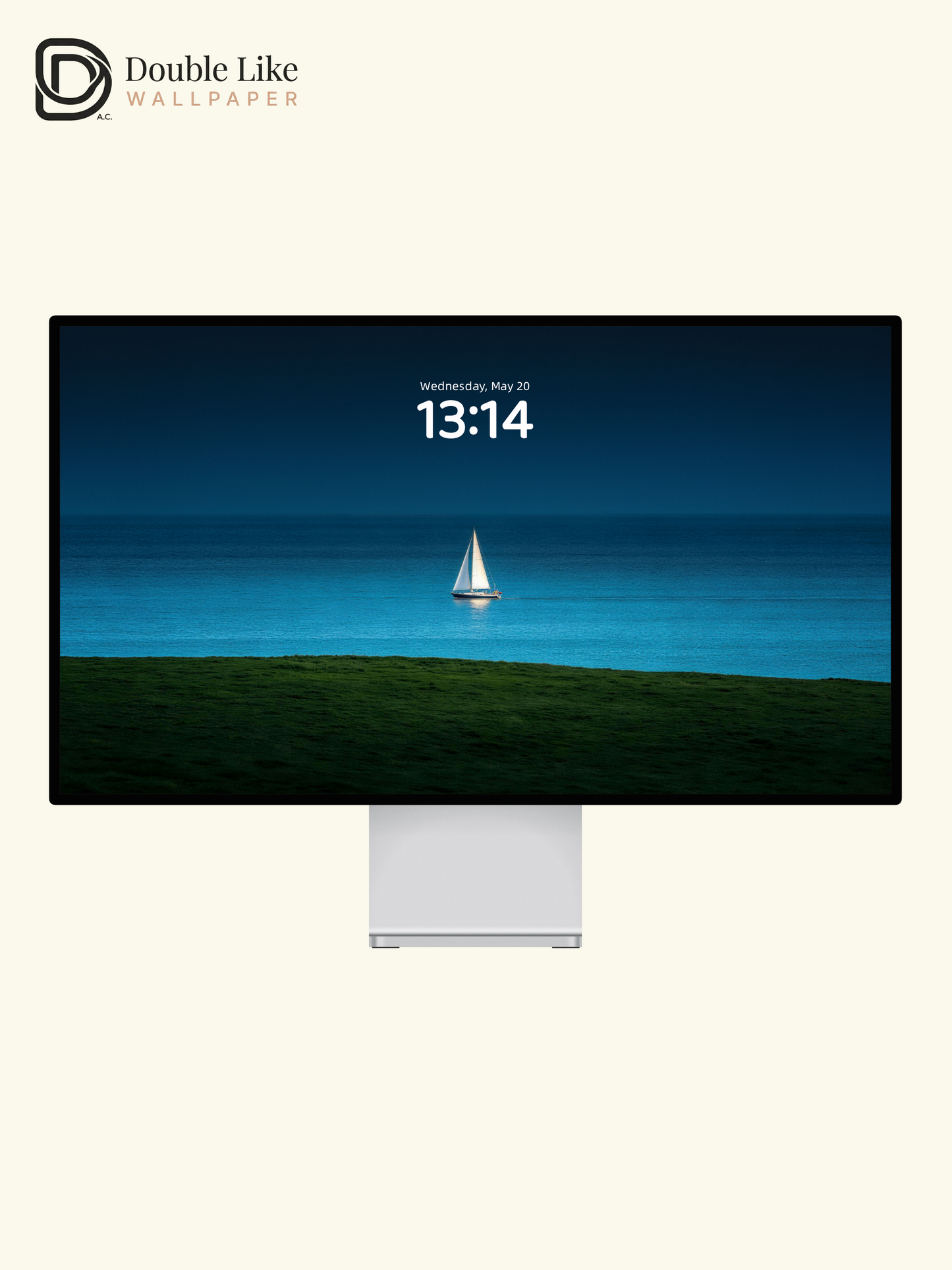 Minimalist Ocean Sailboat Aesthetic Wallpaper Pack for Phone Pad and PC [#LFHL30603]