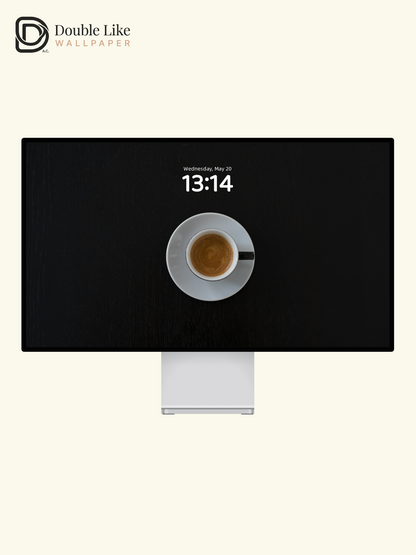 Minimalist Espresso Coffee Dark Aesthetic Wallpaper Pack [#ZMY547]