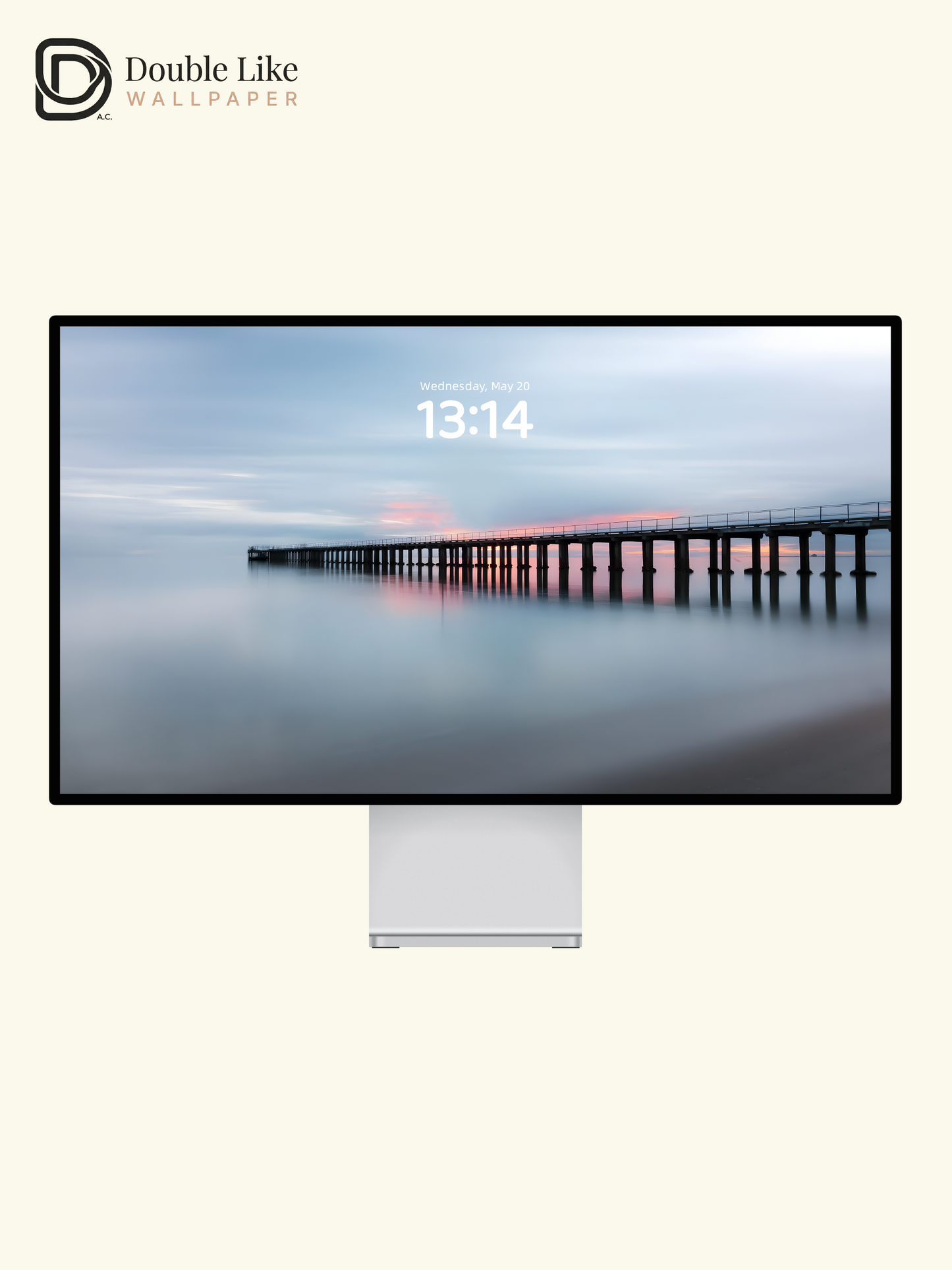 Minimalist Ocean Wooden Pier Sunset Aesthetic Cinematic Wallpaper Pack [#ZMY488]