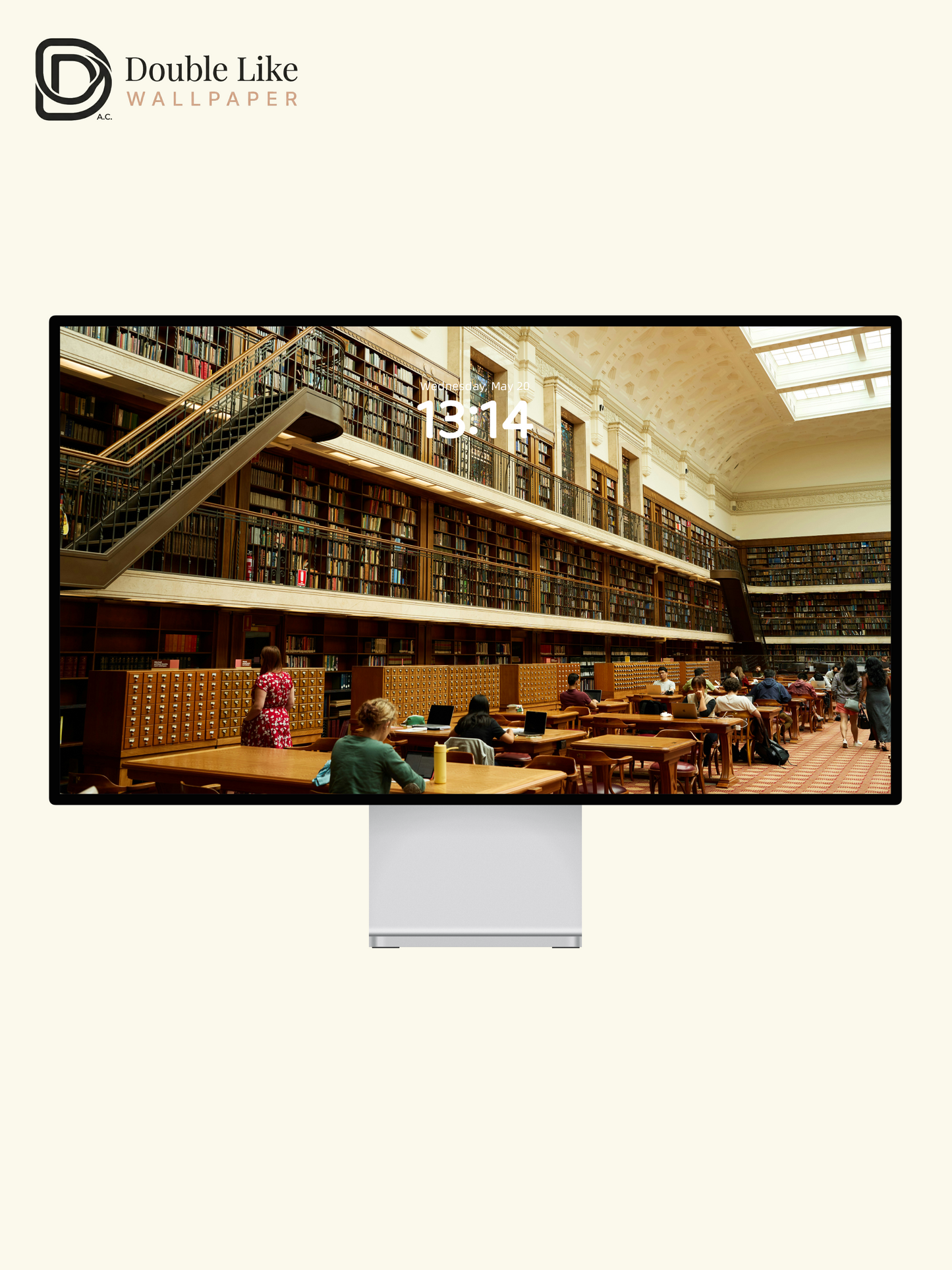 Vintage Library Study Motivational Full Wallpaper Set [#ZMY464]