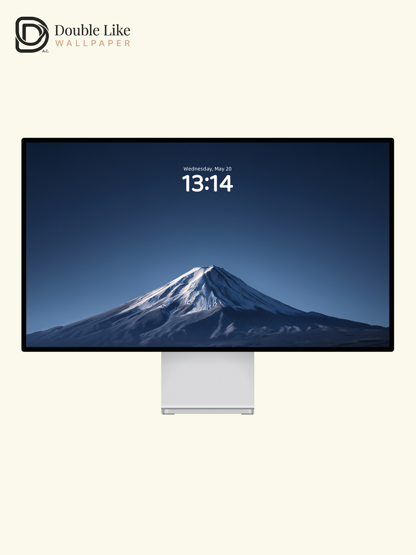 Mount Fuji Minimalist Snow Peak Deep Blue Aesthetic Wallpaper Pack [#JJ21002]