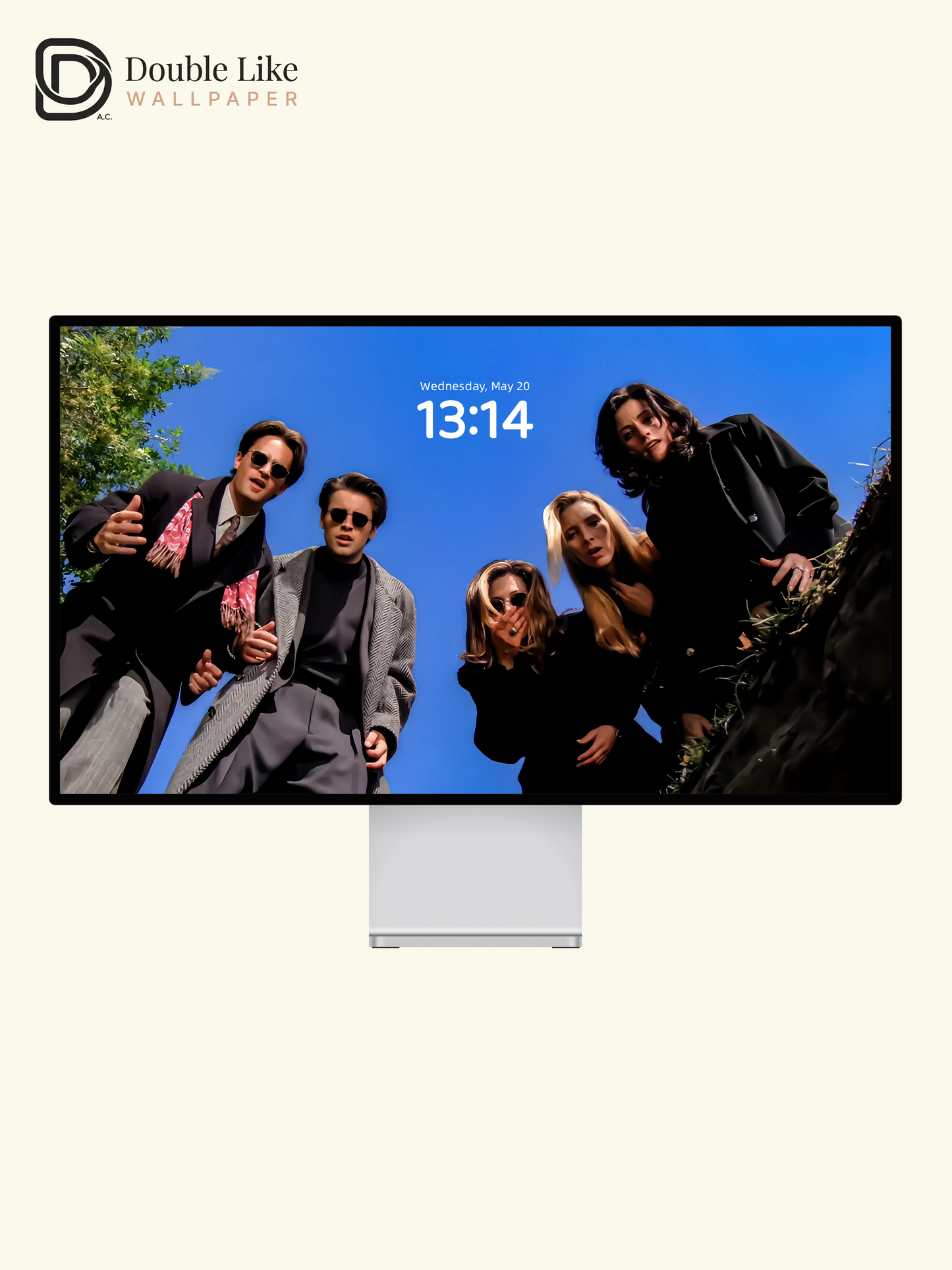Friends Retro Vibe Full Set Multi-Device Character Wallpapers [#ZMY151]