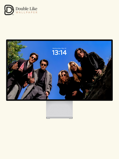 Friends Retro Vibe Full Set Multi-Device Character Wallpapers [#ZMY151]