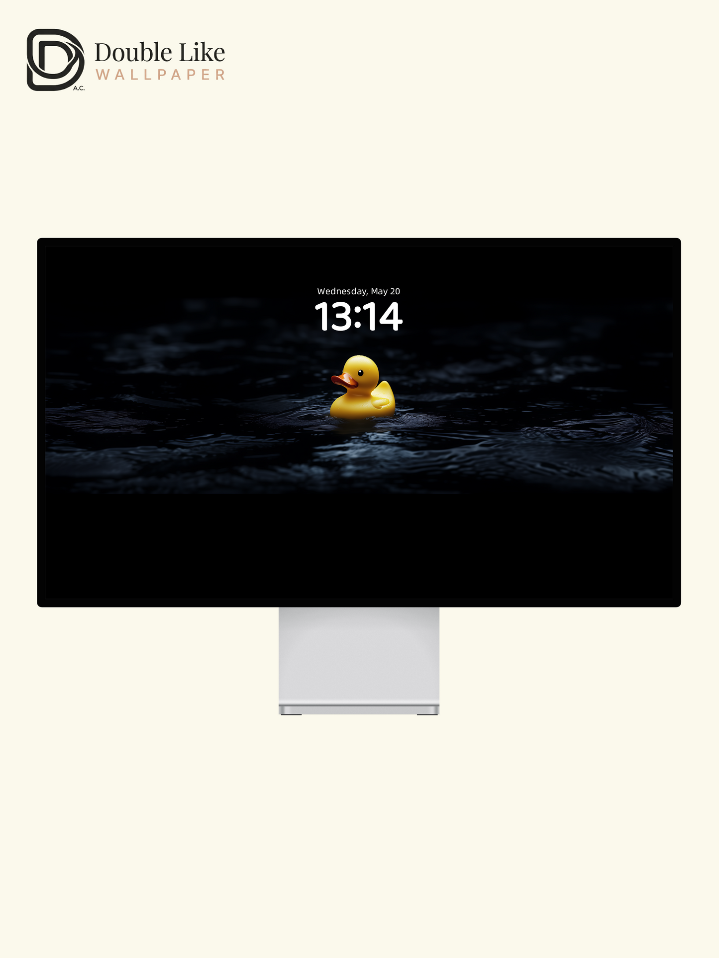 Lonely Little Yellow Duck Dark Aesthetic Wallpaper Pack [#ZJY611]