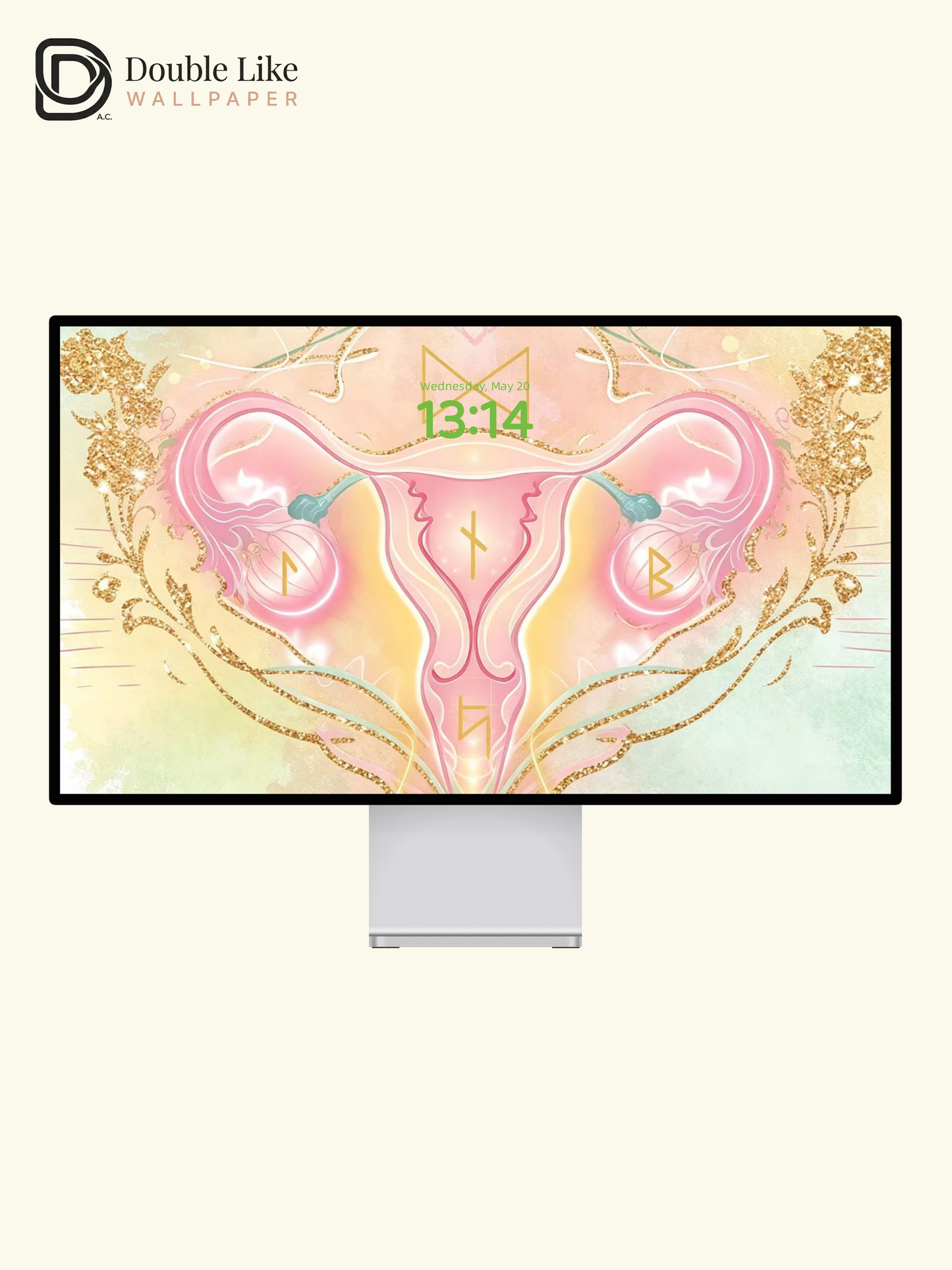 Female Wallpaper｜Uterine Calm Flow,relieve discomfort, regulate menstrual cycle and warm the womb [#HWWx023]