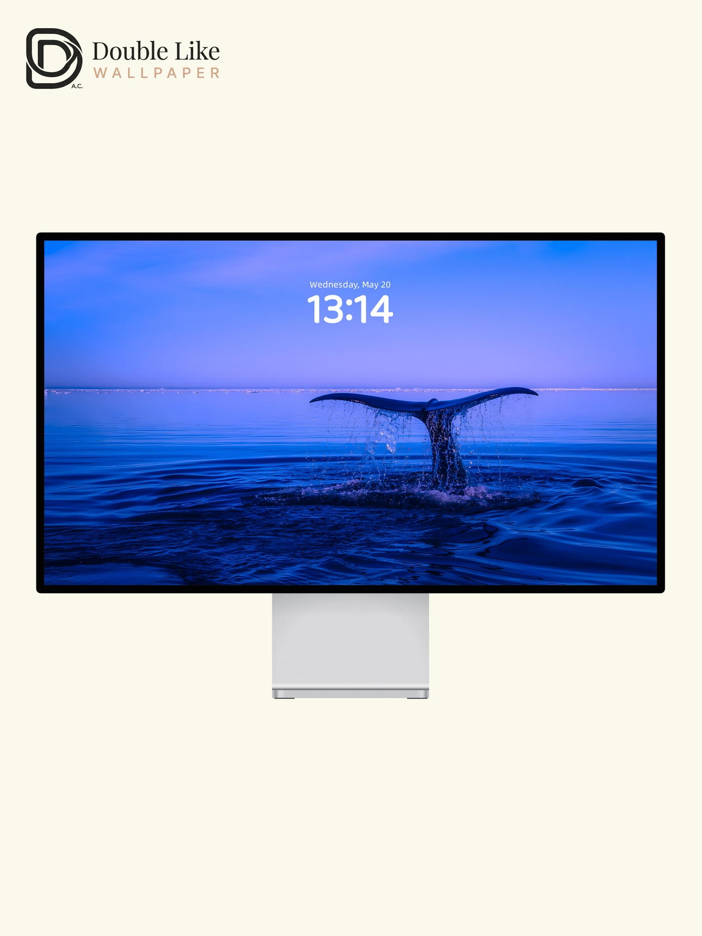 Majestic Whale Tail Splash Deep Blue Ocean Aesthetic Wallpaper Pack [#ZMY523]