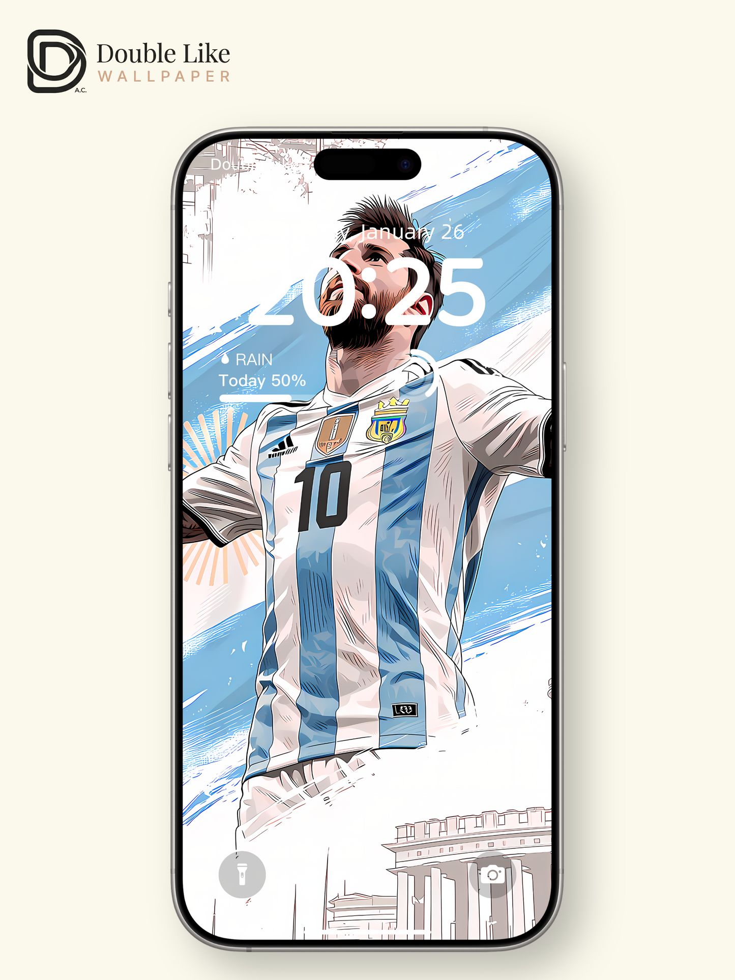 Messi Argentina #10 Inspirational Art Wallpaper Pack For Phones, Tablets & Desktops [#LFHL1045]