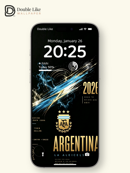 Set Messi’s iconic champion moment as your phone wallpaper! Works for all devices [#HWWc011]