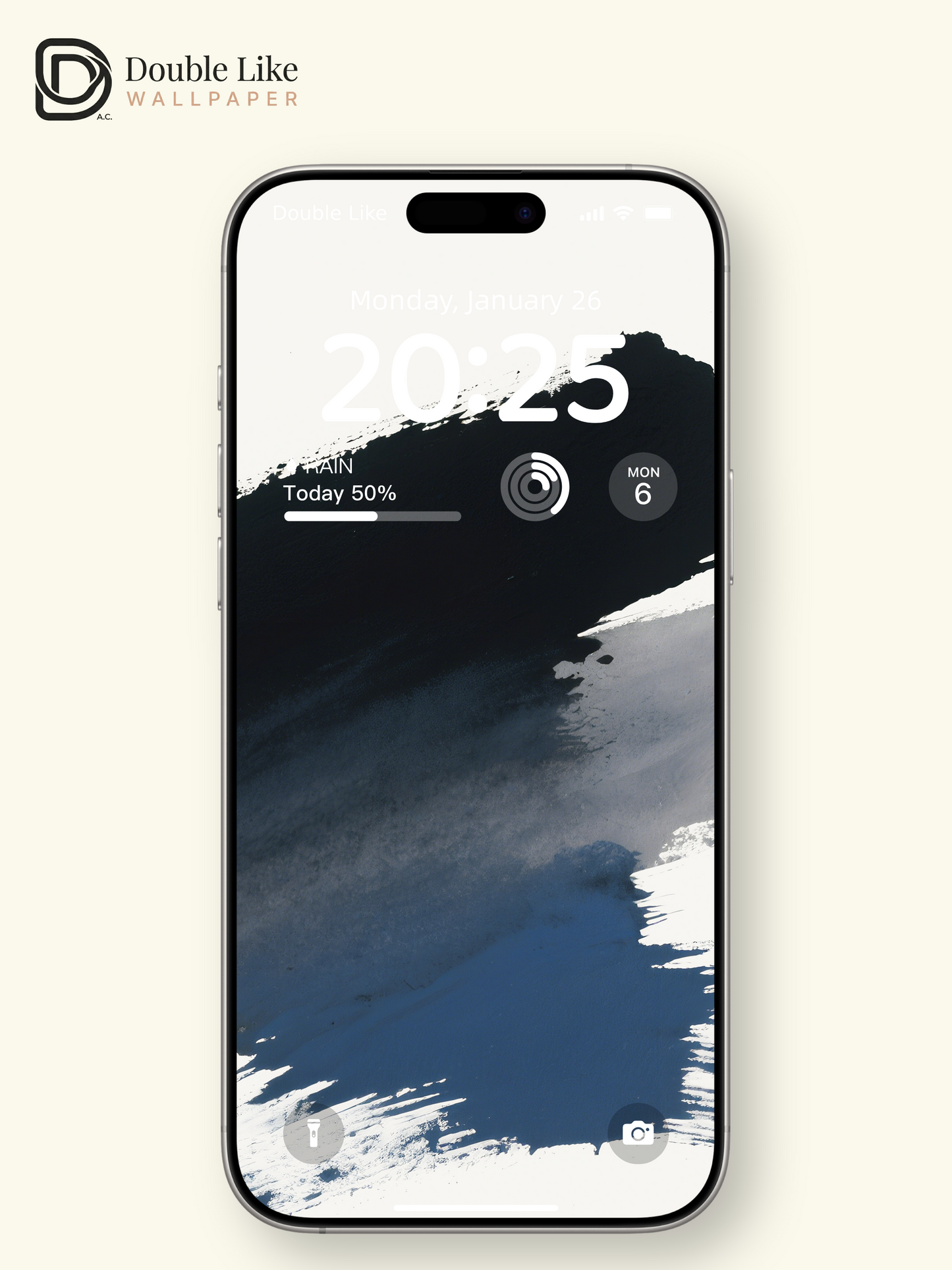 Black Blue Gradient Ink Minimal Art Vibe Full Wallpaper Set [#ZMY427]