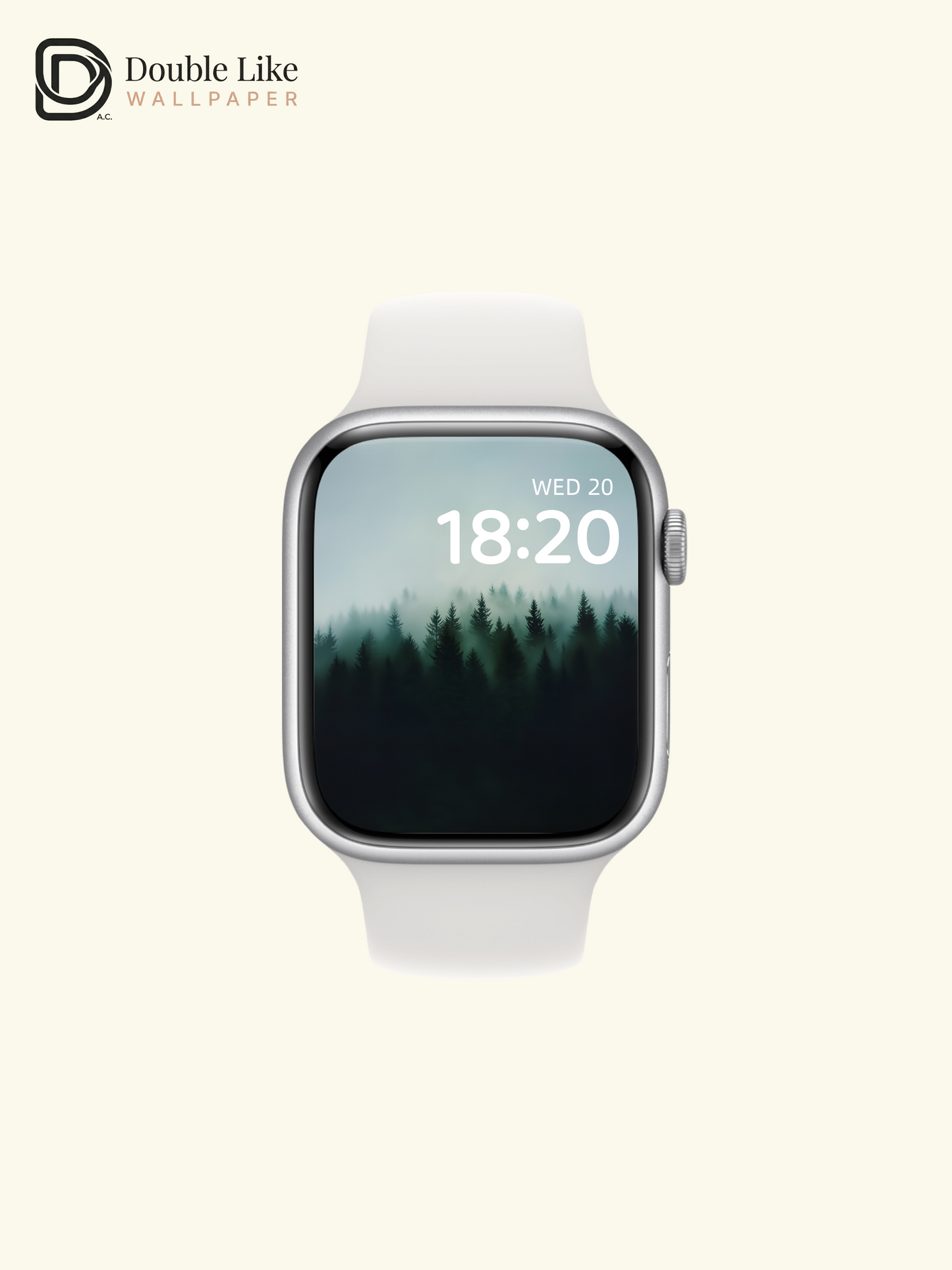 Combined Product Name: Misty Dark Pine Forest Lonely Calming Atmospheric Forest Landscape Full-Device Wallpaper Pack [#ZMY003]