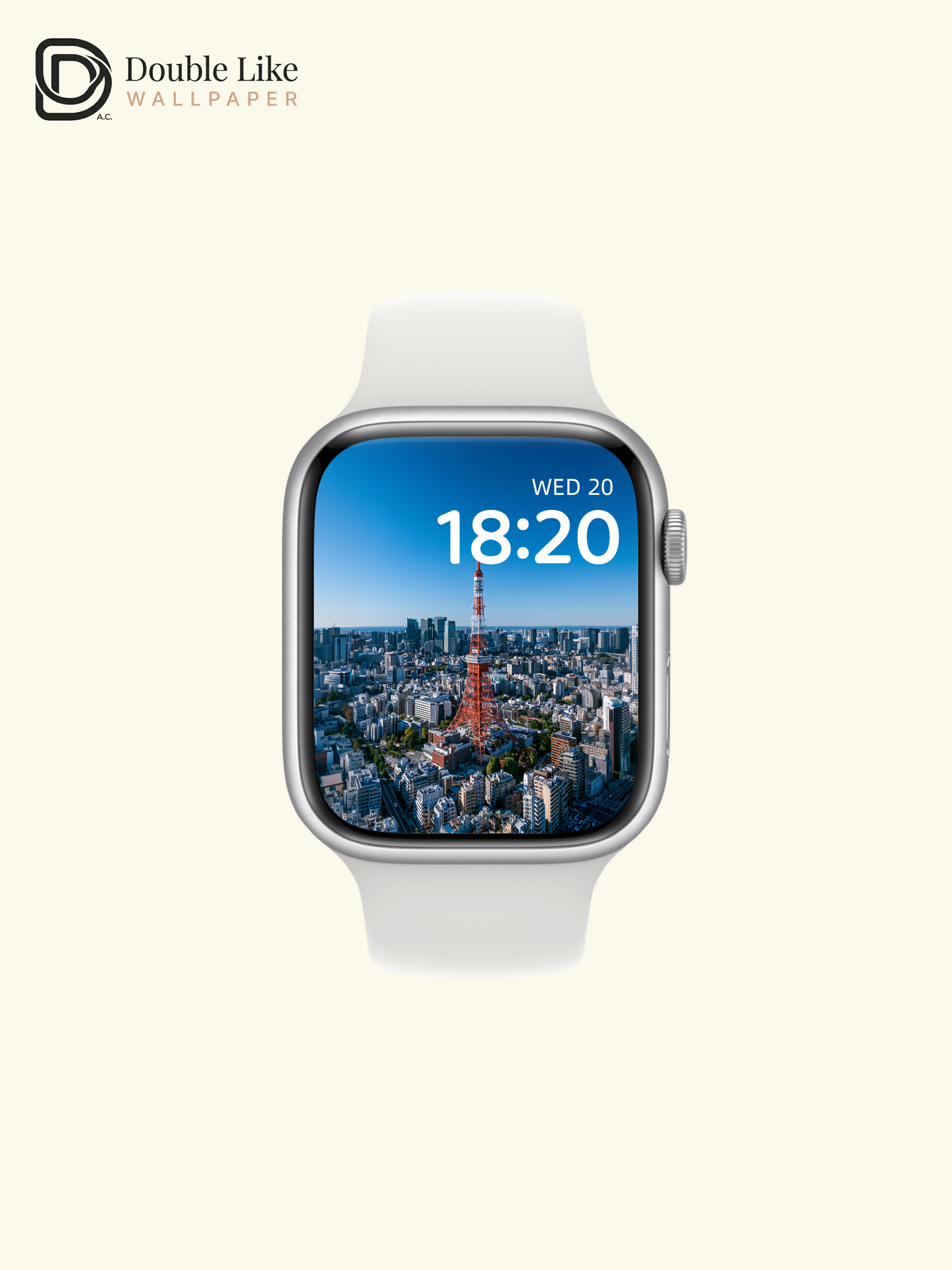 Tokyo Tower Skyline Daytime Blue Sky Aesthetic Wallpaper Pack [#JJ1374]