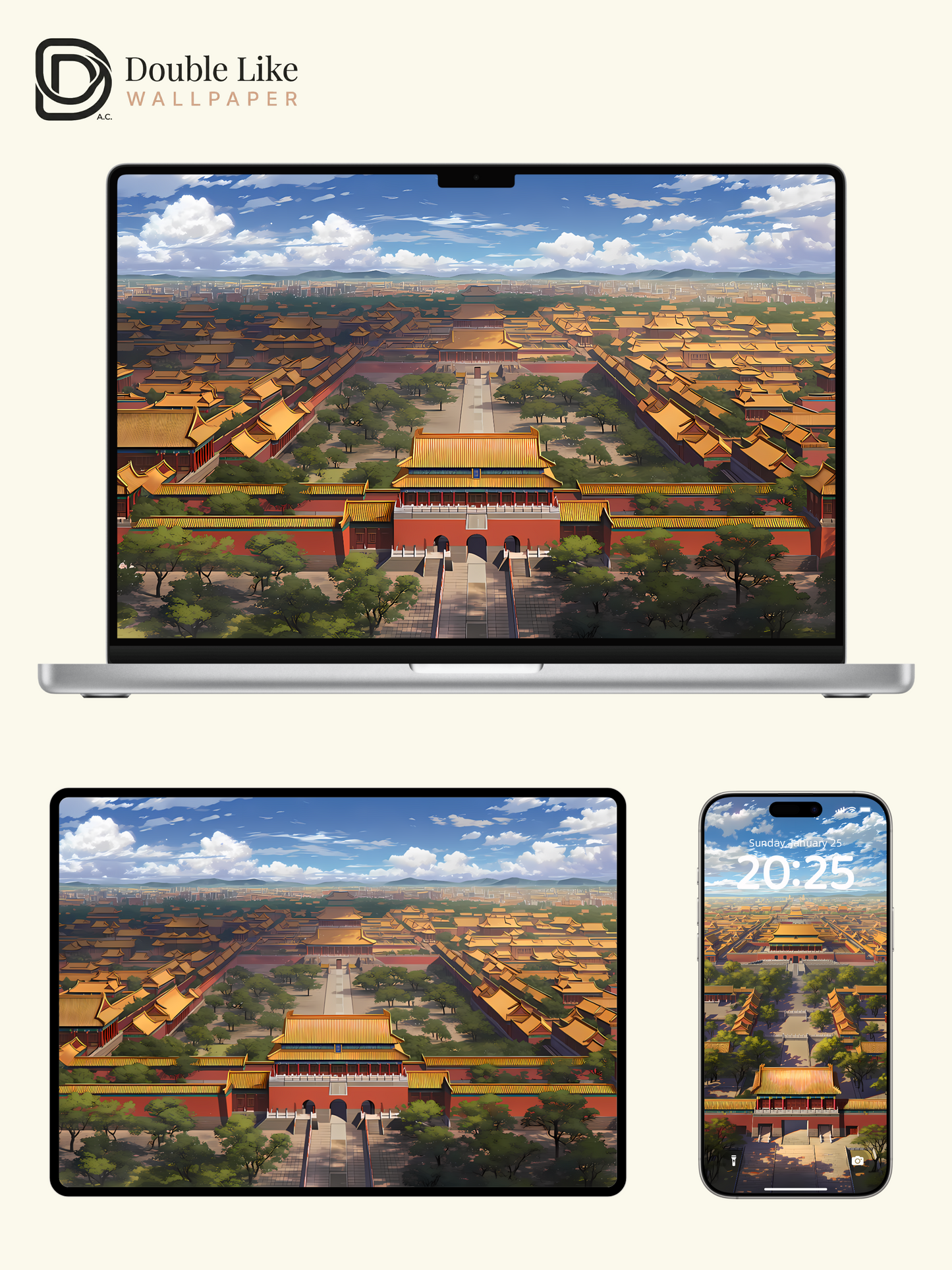 Chinese Palace Wallpaper Pack [#LFHL1009]
