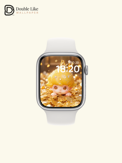 Starlight Prince · Lucky Coin Rain 💰✨ | Wealth Wallpaper [#JJ103]
