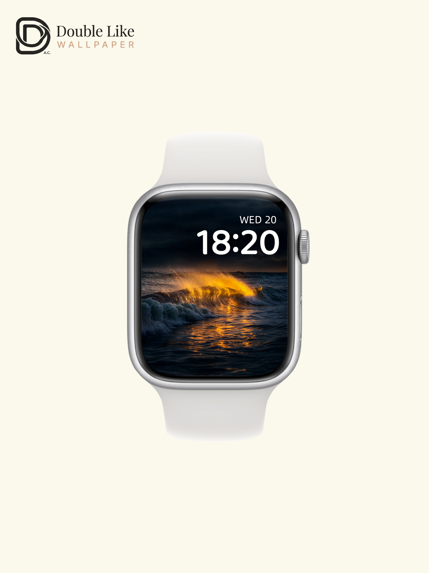 Golden Hour Backlit Ocean Wave Spray Sunset Minimalist Aesthetic Wallpaper Pack [#ZMY153]
