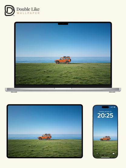 Coastal Offroad Healing Wilderness Scenic Wallpaper Pack [#LFHL30305]