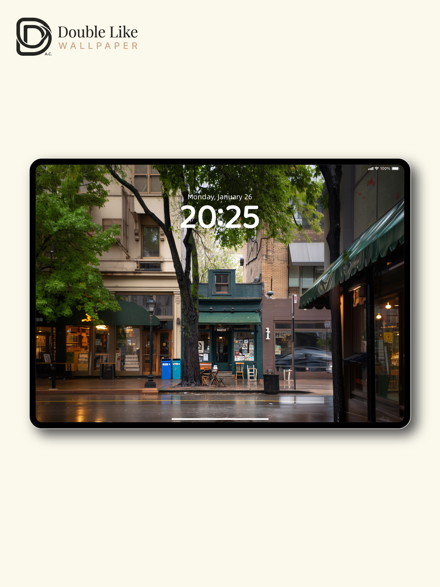 Cozy Rainy Forest Convenience Store 3D Aesthetic Wallpaper Pack [#JJ1379]