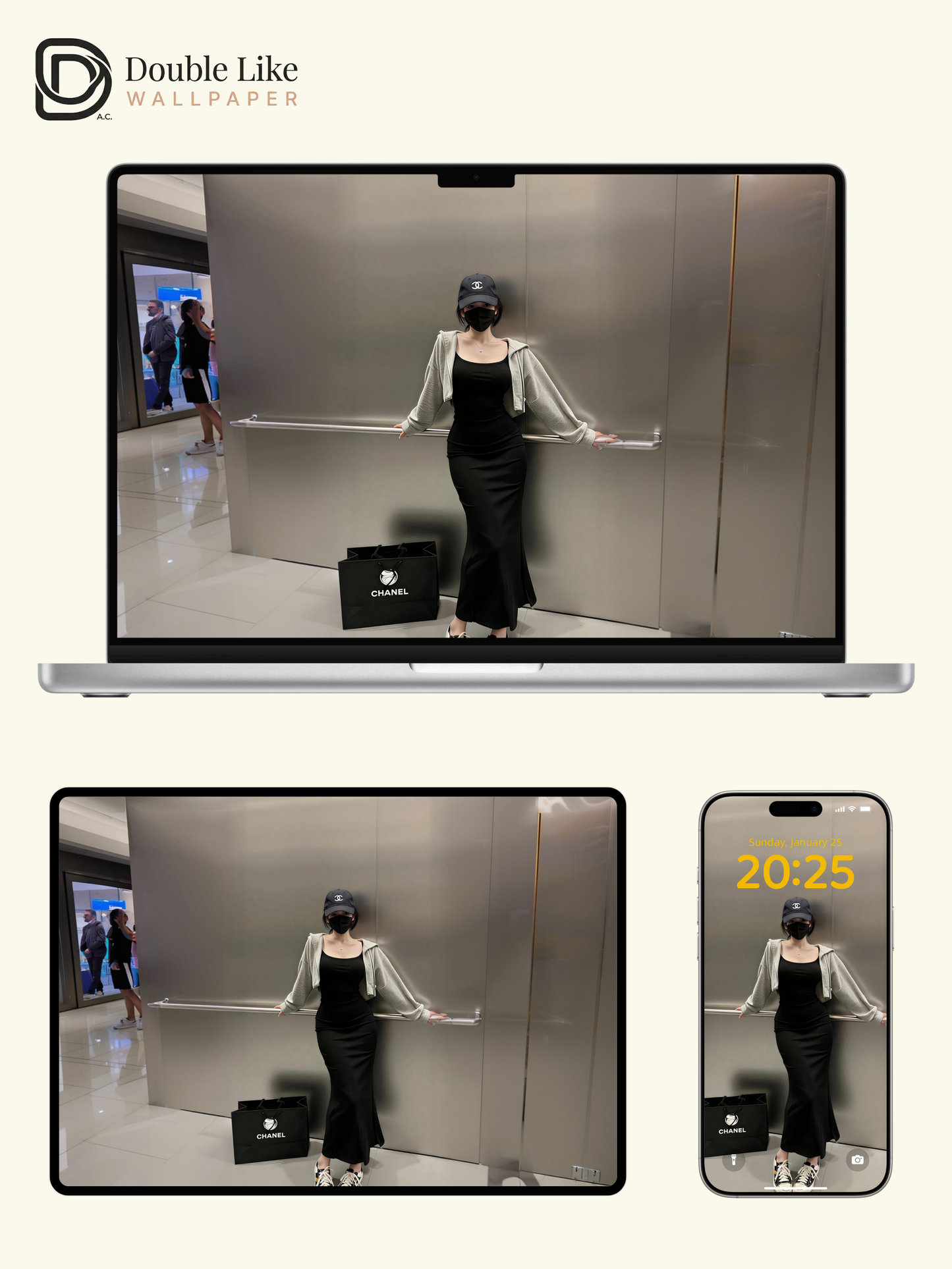 Black Chapter | Luxury Aesthetic Girl Wallpaper Pack [#gjc2606015]