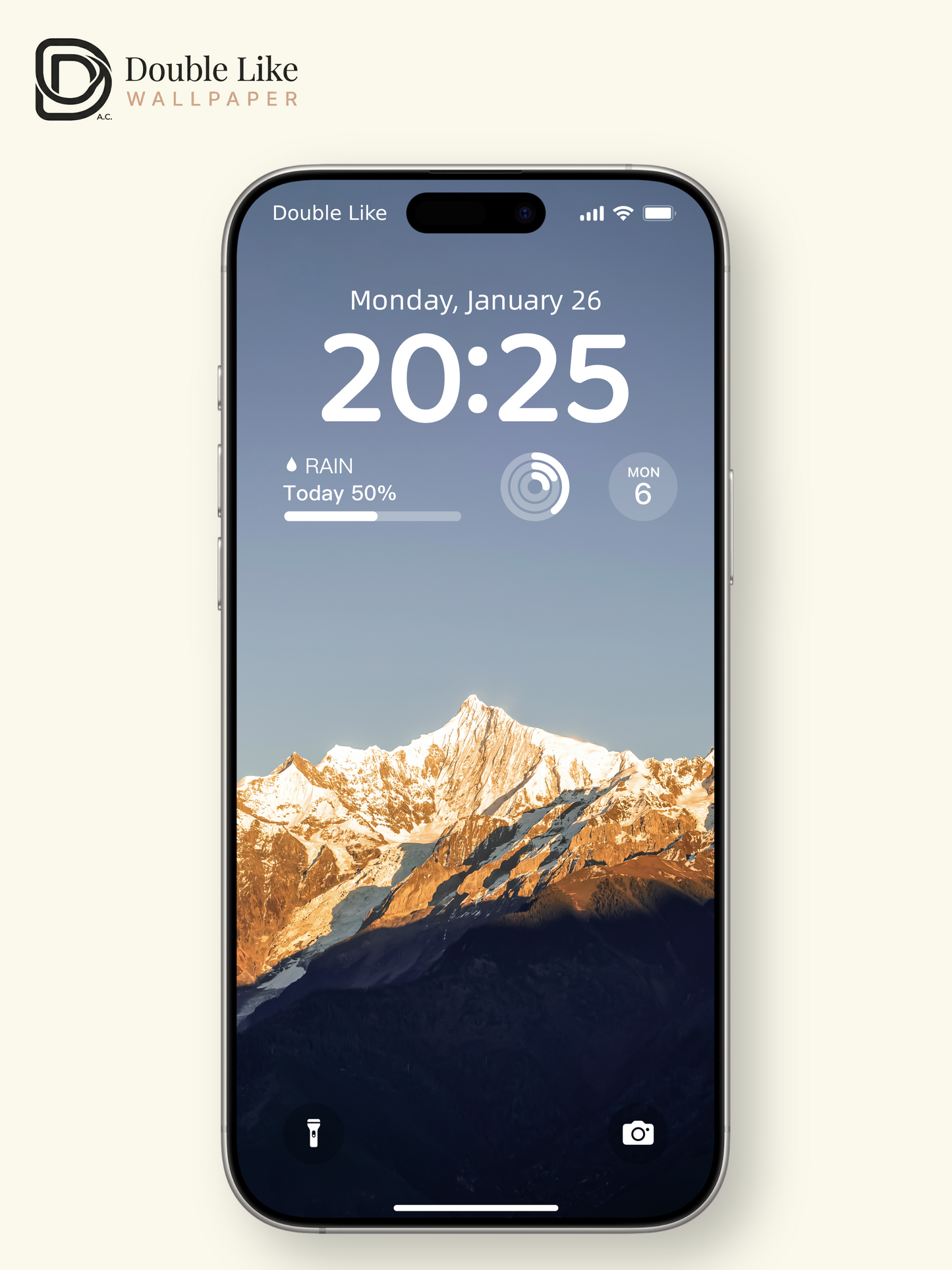 Mount Meili Golden Sunrise Luck Wallpaper Pack [#ZMY129]