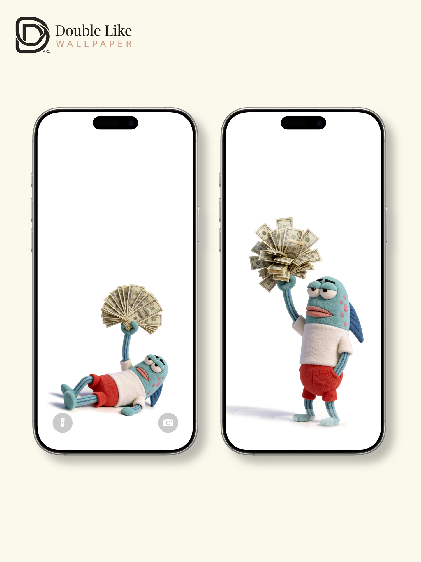 Every worker needs this rich fish wallpaper! Live wallpaper fits all phones [#HWWa004]
