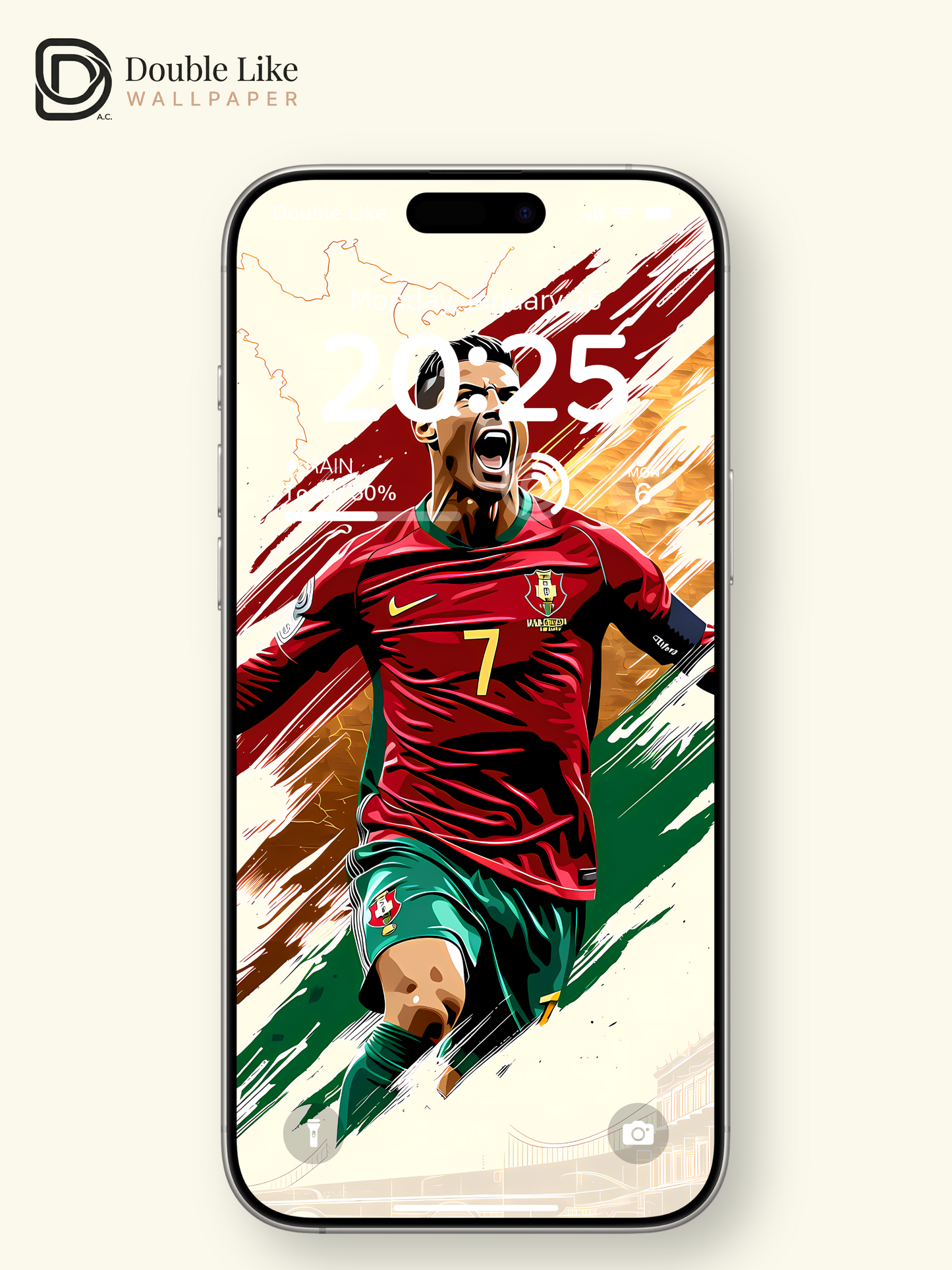 CR7 Portugal Inspirational Art Wallpaper Pack For Phone Tablet & Desktop [#LFHL1046]