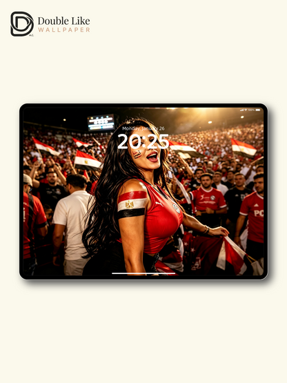 Egypt Passionate Fan Vibe Portrait Full Wallpaper Pack [#HWWc006]