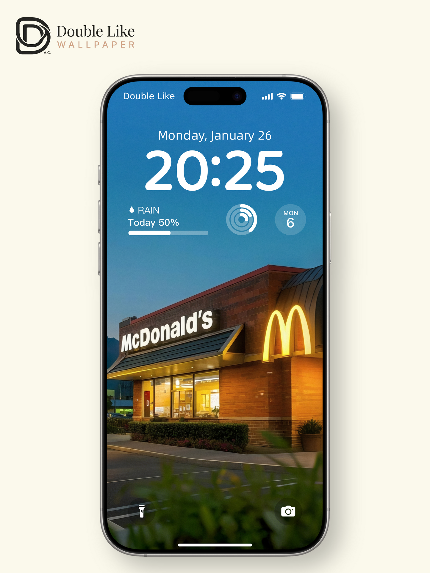 Twilight Fast Food Store Golden Arch Aesthetic Wallpaper Pack [#JJ20319]