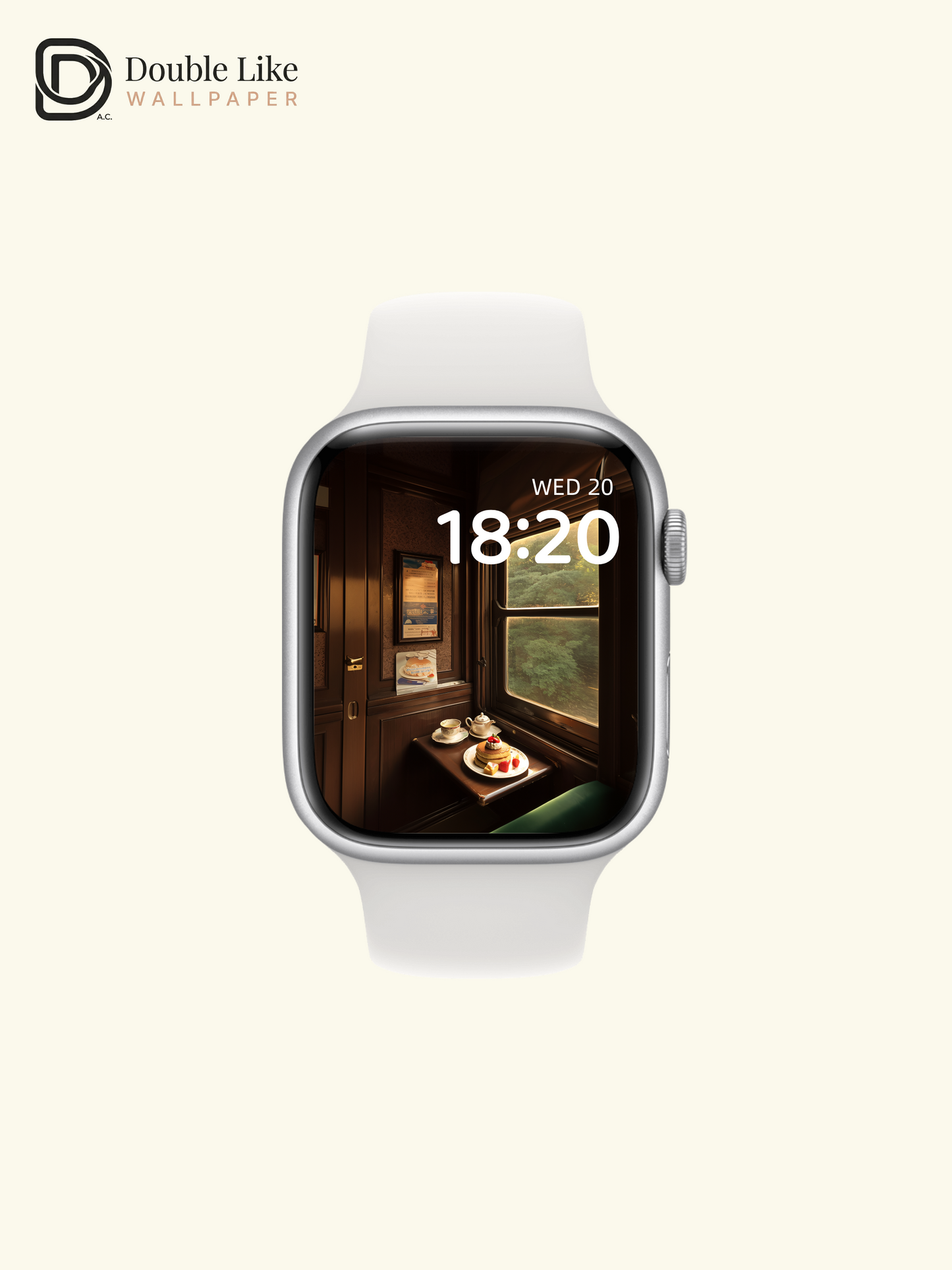Vintage Train Carriage Afternoon Tea Aesthetic Photography Wallpaper Pack [#JJ1207]