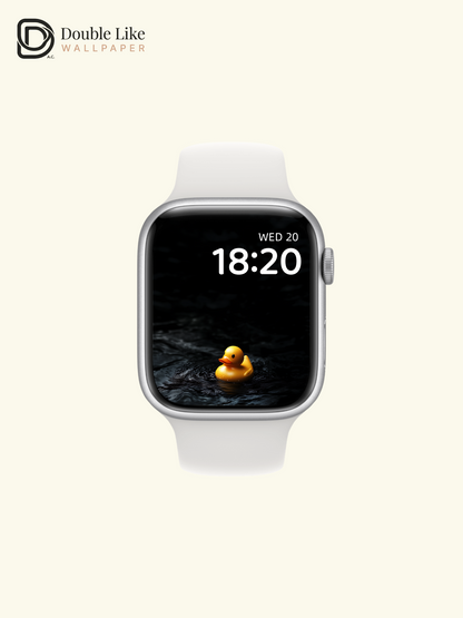 Lonely Little Yellow Duck Dark Aesthetic Wallpaper Pack [#ZJY377]