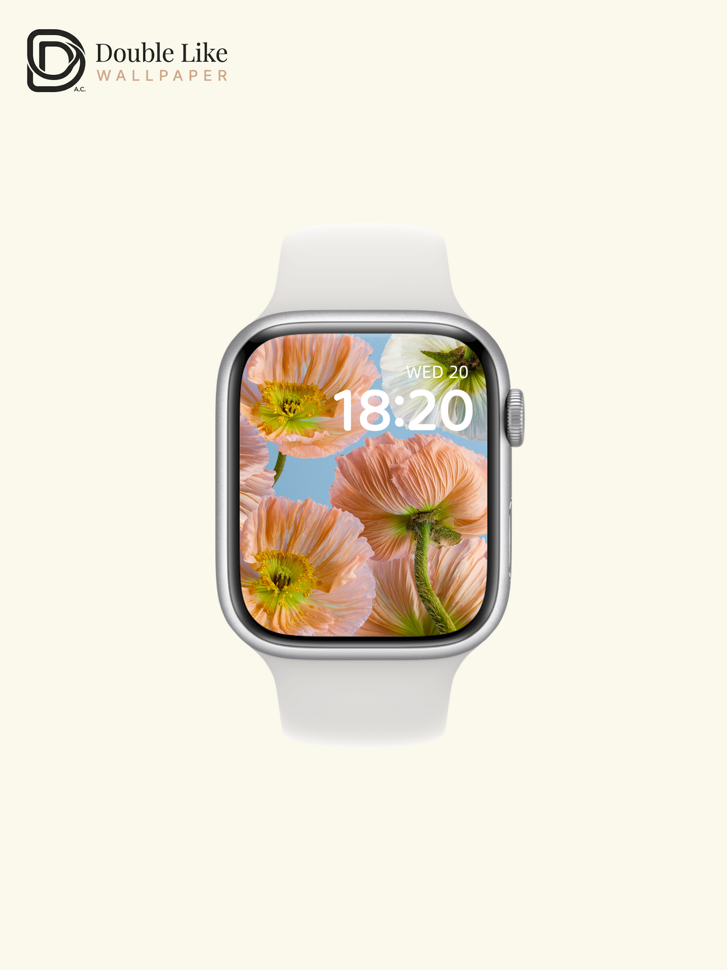 Aesthetic Pastel Peach Poppy Flowers Cinematic Sky Blue Wallpaper Pack [#ZMY494]