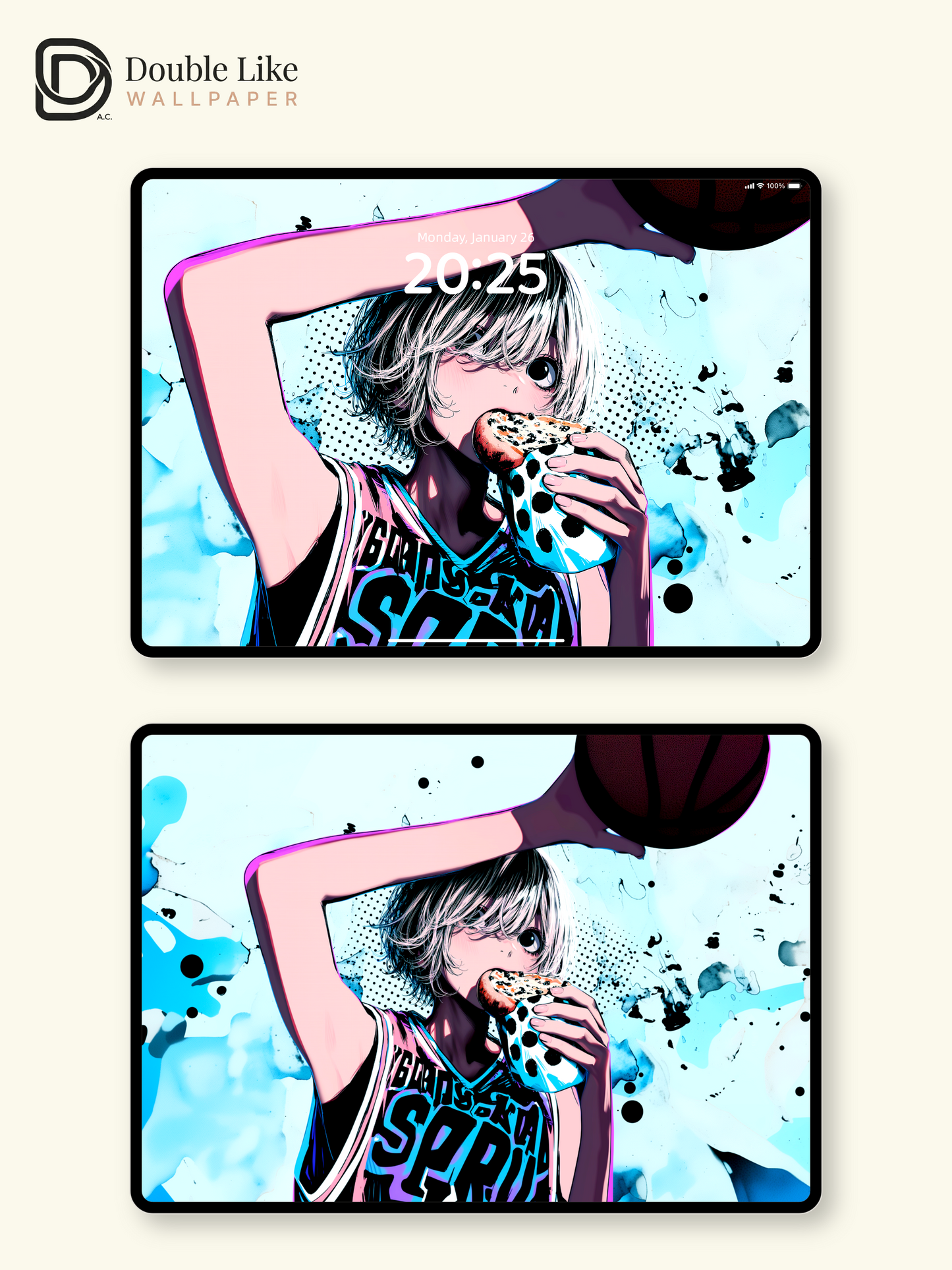 Trendy and cool anime style [#HW1489]