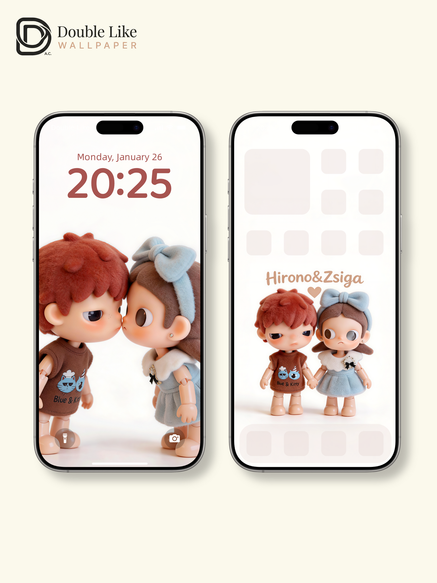 Glad You're Here 🤎| Romantic Aesthetic Wallpaper Pack [#JJ352]