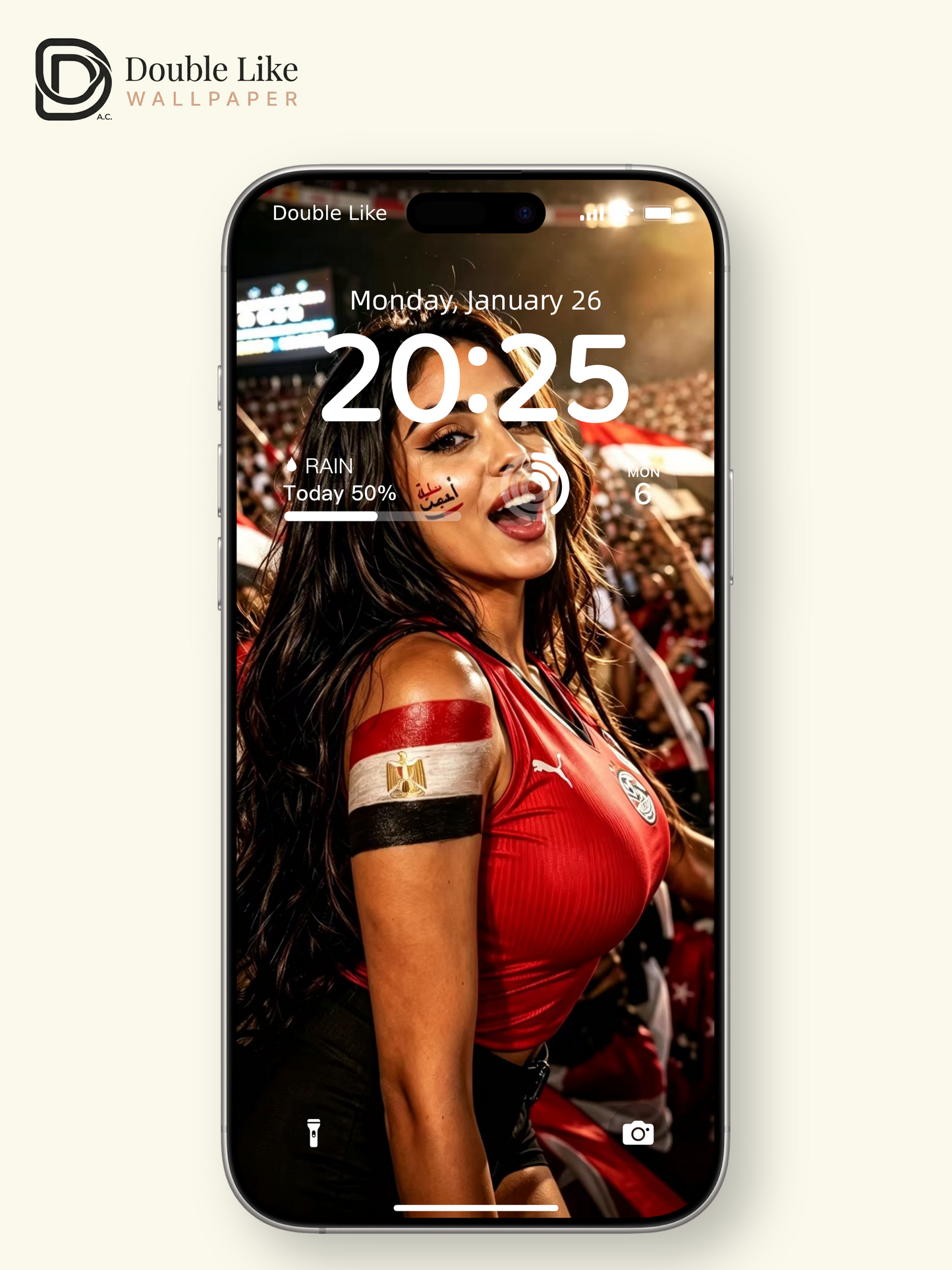 Egypt Passionate Fan Vibe Portrait Full Wallpaper Pack [#HWWc006]
