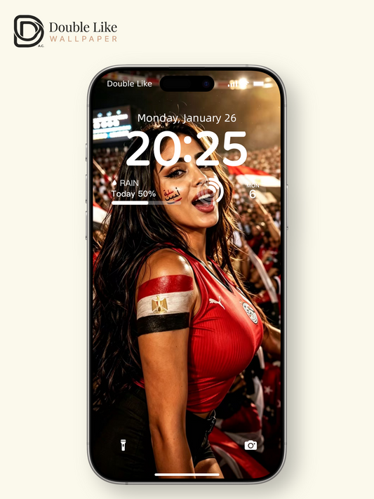 Egypt Passionate Fan Vibe Portrait Full Wallpaper Pack [#HWWc006]