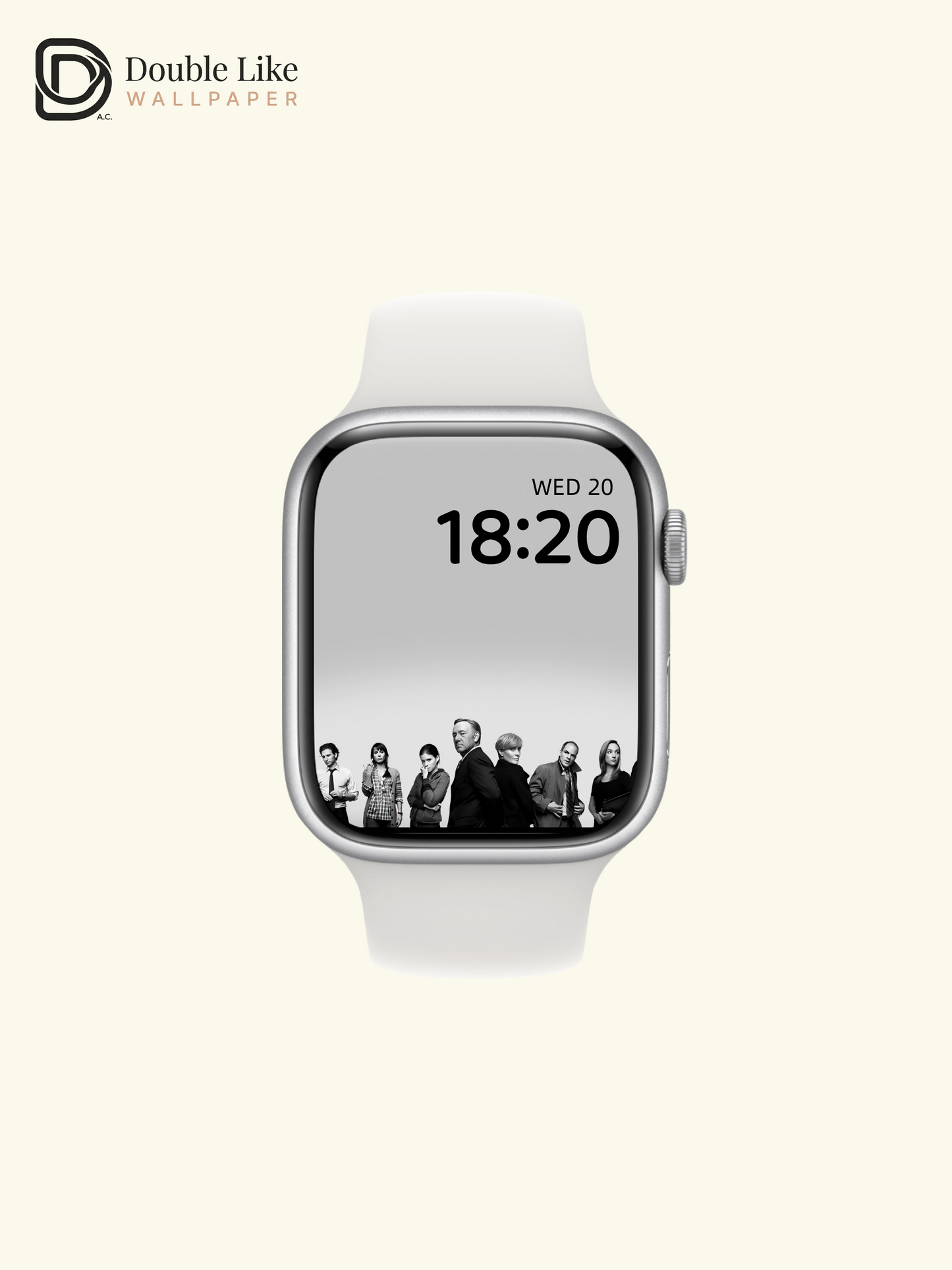 House of Cards Minimalist Black and White TV Show Aesthetic Wallpaper Pack [#ZMY530]