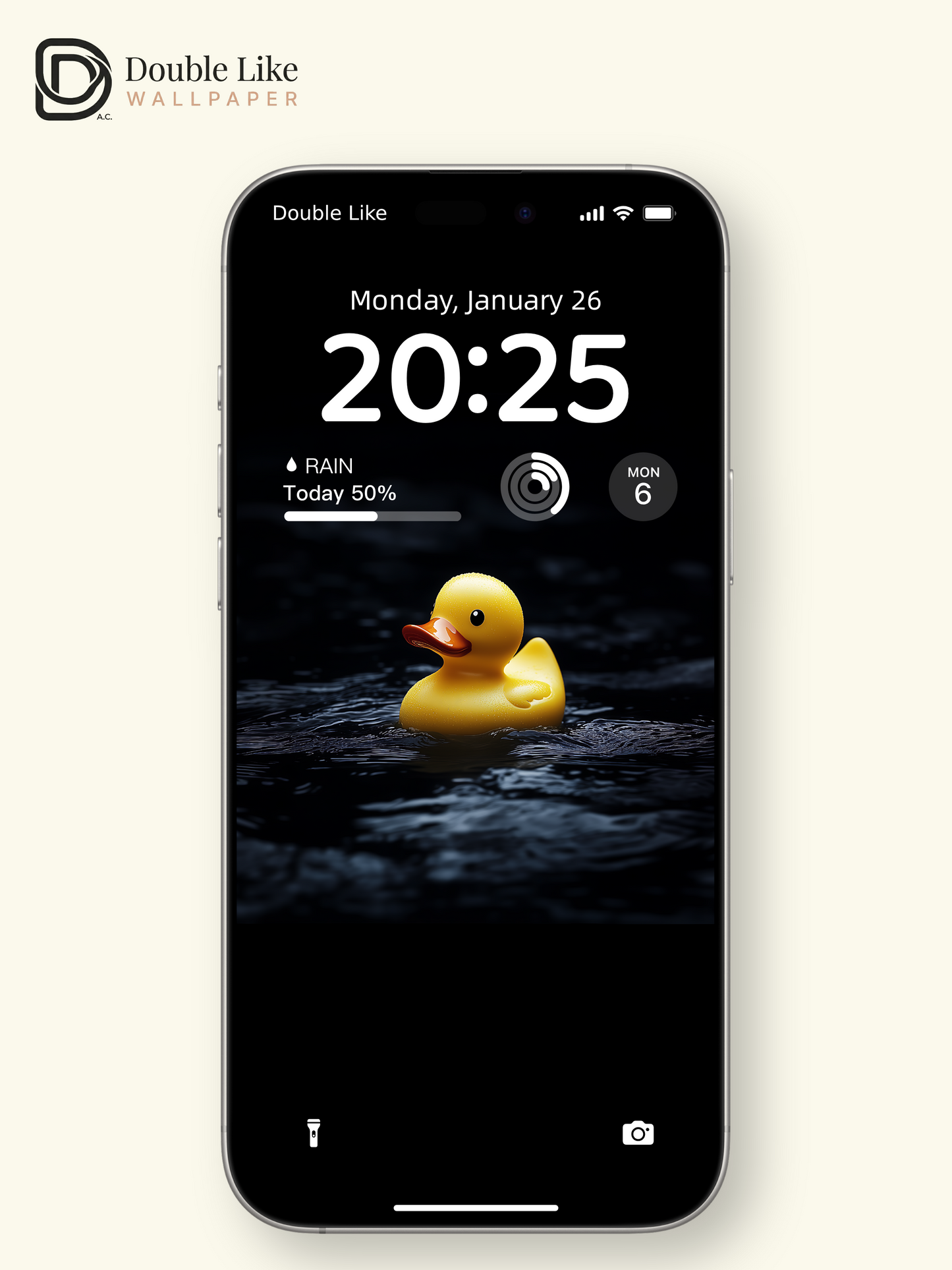 Lonely Little Yellow Duck Dark Aesthetic Wallpaper Pack [#ZJY611]