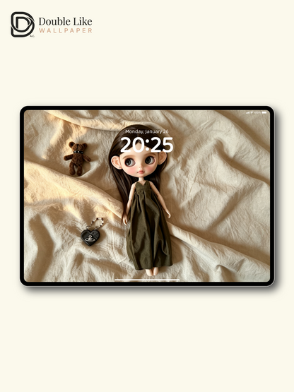 Cozy Blythe Doll Aesthetic Wallpaper [#HWWs001]