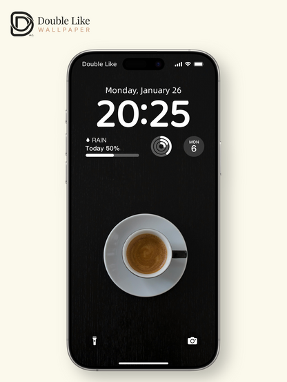Minimalist Espresso Coffee Dark Aesthetic Wallpaper Pack [#ZMY547]