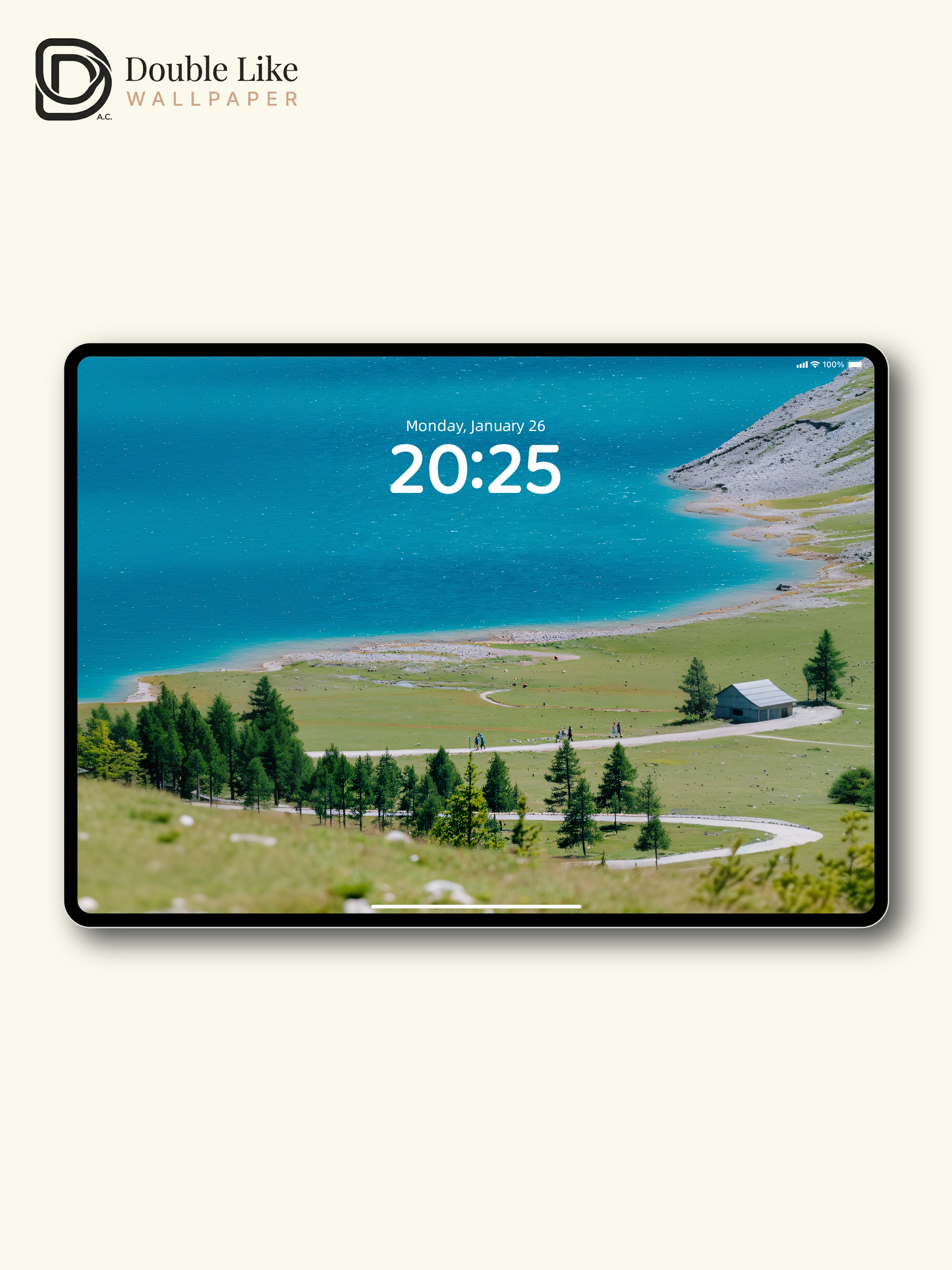 Alpine Turquoise Lake and Meadow Summer Travel Photography Wallpaper Pack [#JJ1209]
