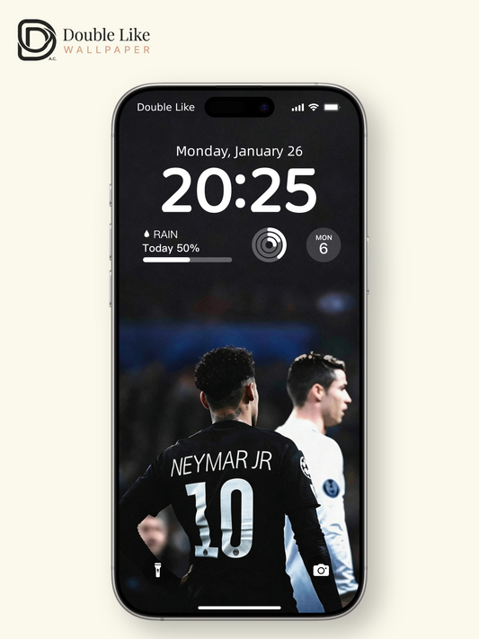 Football Fans Must Save! Full Neymar & CR7 Vintage Aesthetic Wallpaper Pack [#HWWc015]