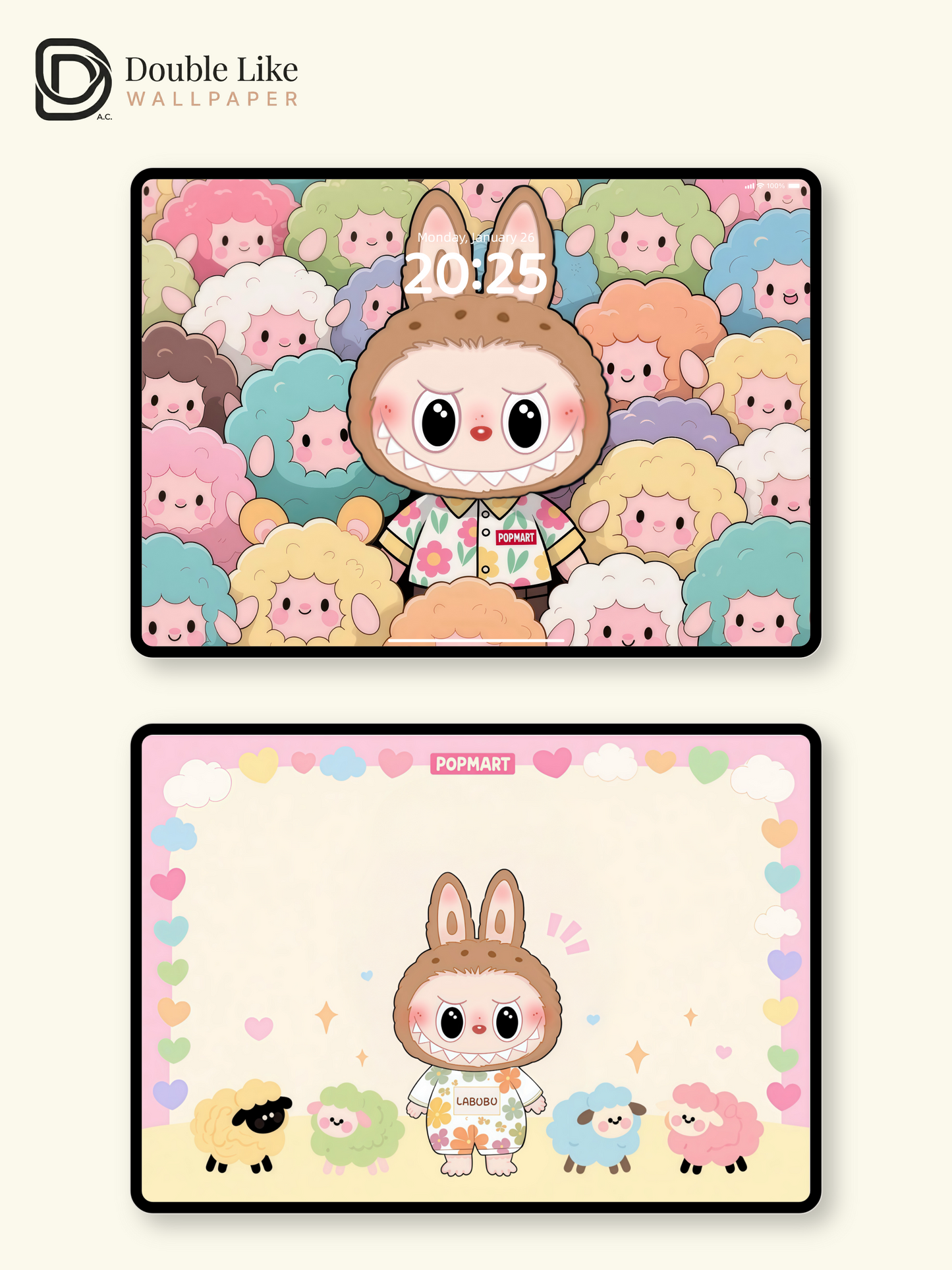 Surrounded by Cuteness 髄 | Happy Aesthetic Wallpaper Pack [#JJ110]