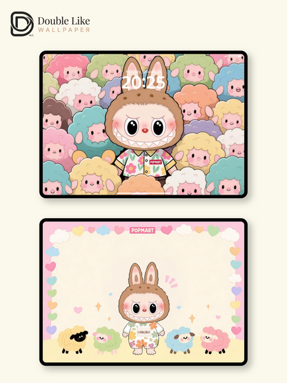 Surrounded by Cuteness 髄 | Happy Aesthetic Wallpaper Pack [#JJ110]
