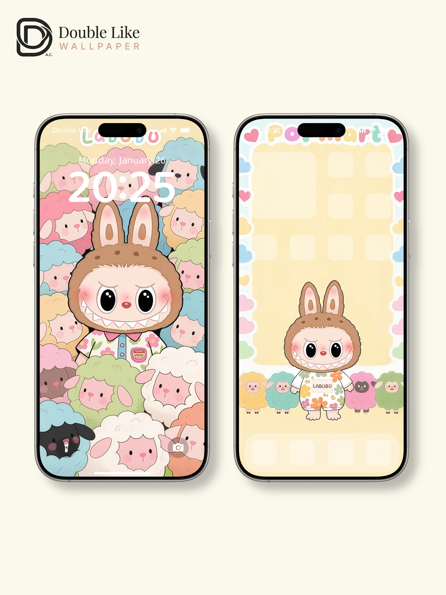 Surrounded by Cuteness 髄 | Happy Aesthetic Wallpaper Pack [#JJ110]