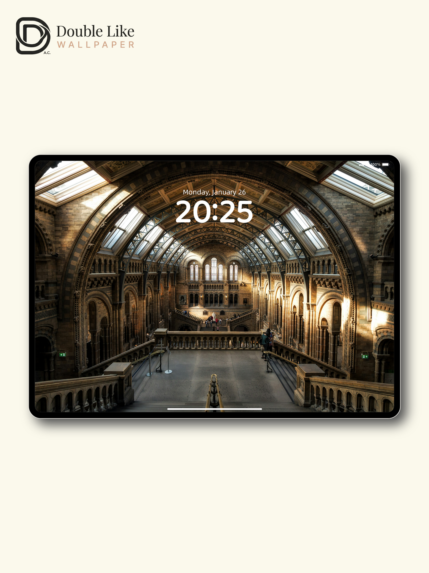 Vintage Dome Museum European Architectural Vibe Full Wallpaper Set [#ZMY401]