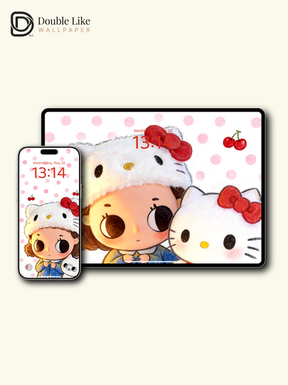 Cherry Strawberry Cozy Nap Sweet Bedtime Mood Wallpaper Pack [#JJ402]