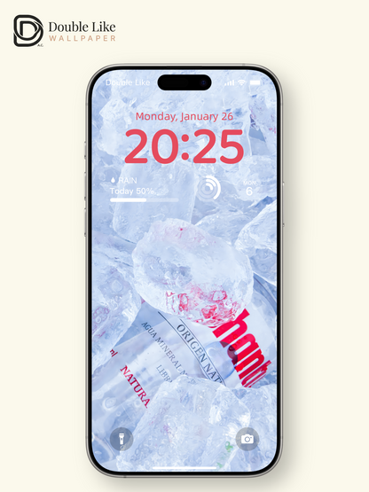 Ice Cold Mineral Water Beverage Summer Refreshing Aesthetic Wallpaper Pack [#ZMY501]