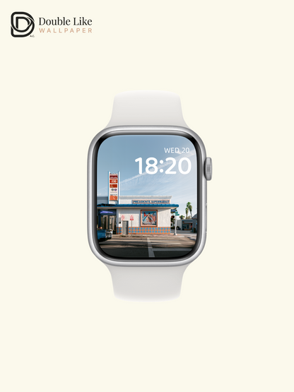 Retro Cinematic Street President Supermarket Aesthetic Wallpaper Pack [#JJ1370]