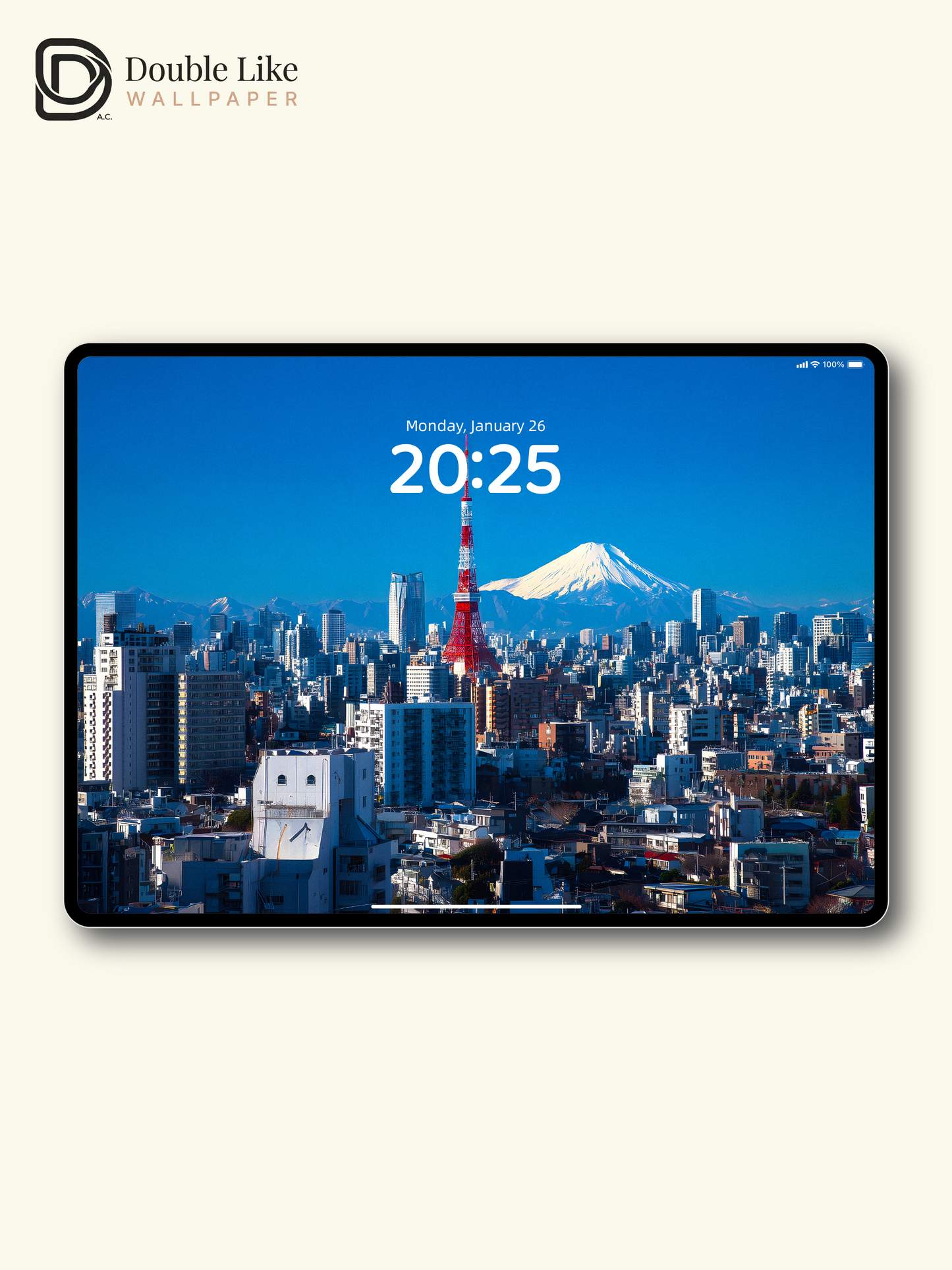 Tokyo Tower Mt.Fuji Japanese City Vibe Full Wallpaper Set [#ZMY369]