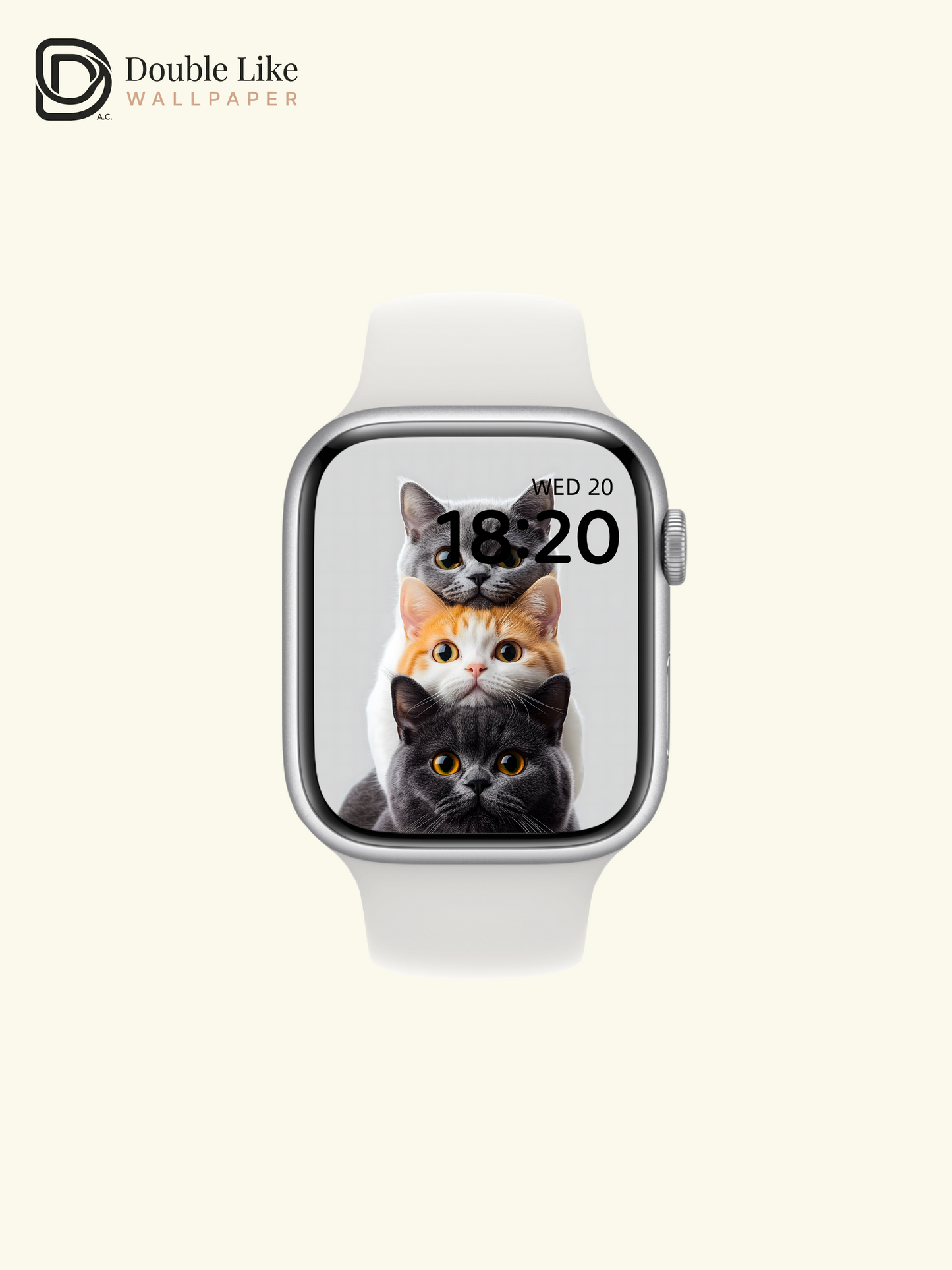 Stacked Kitties Therapy Pack | Cute Triple Cat Dynamic Wallpaper Bundle [#ZMY063]