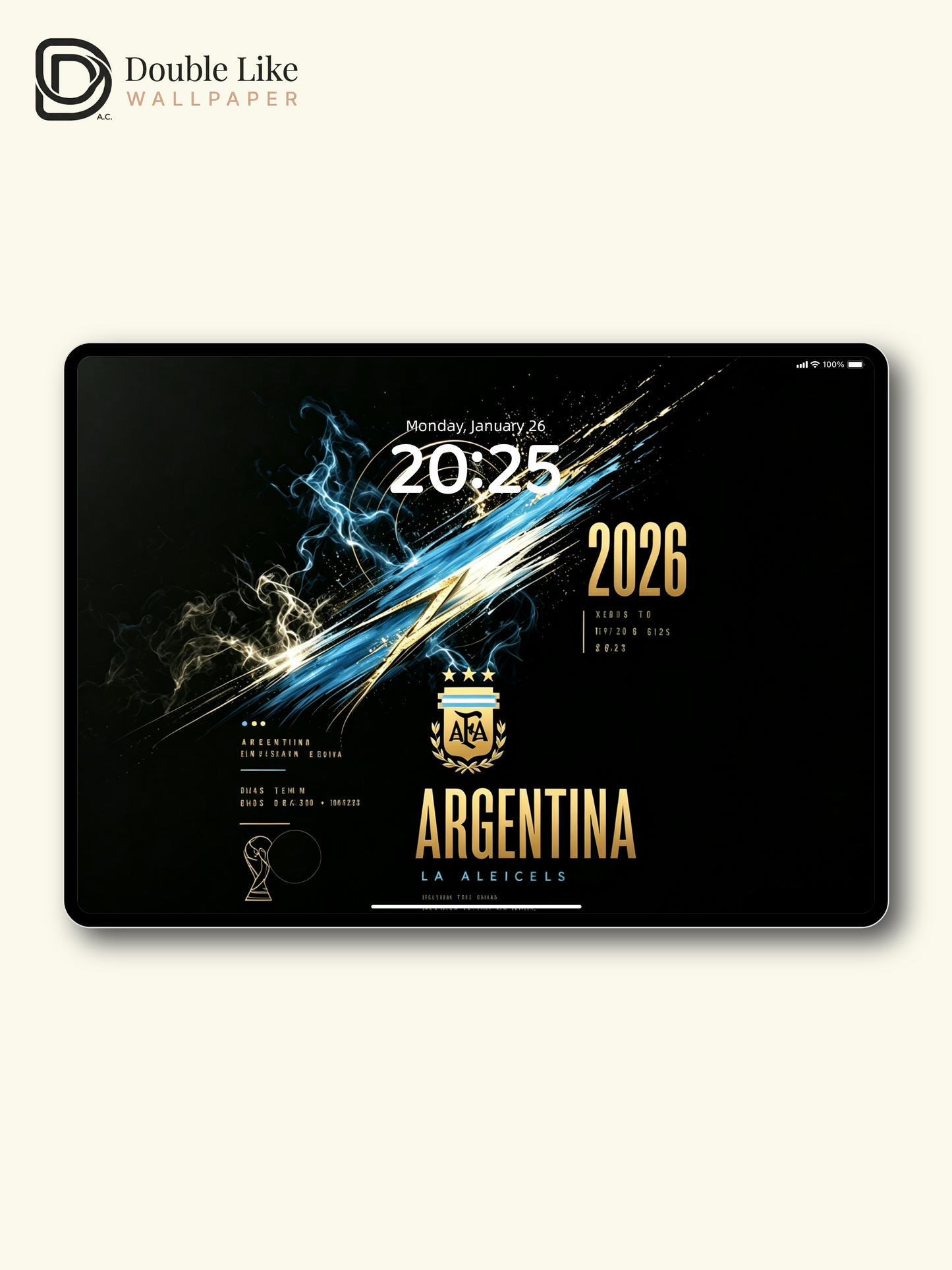 Set Messi’s iconic champion moment as your phone wallpaper! Works for all devices [#HWWc011]