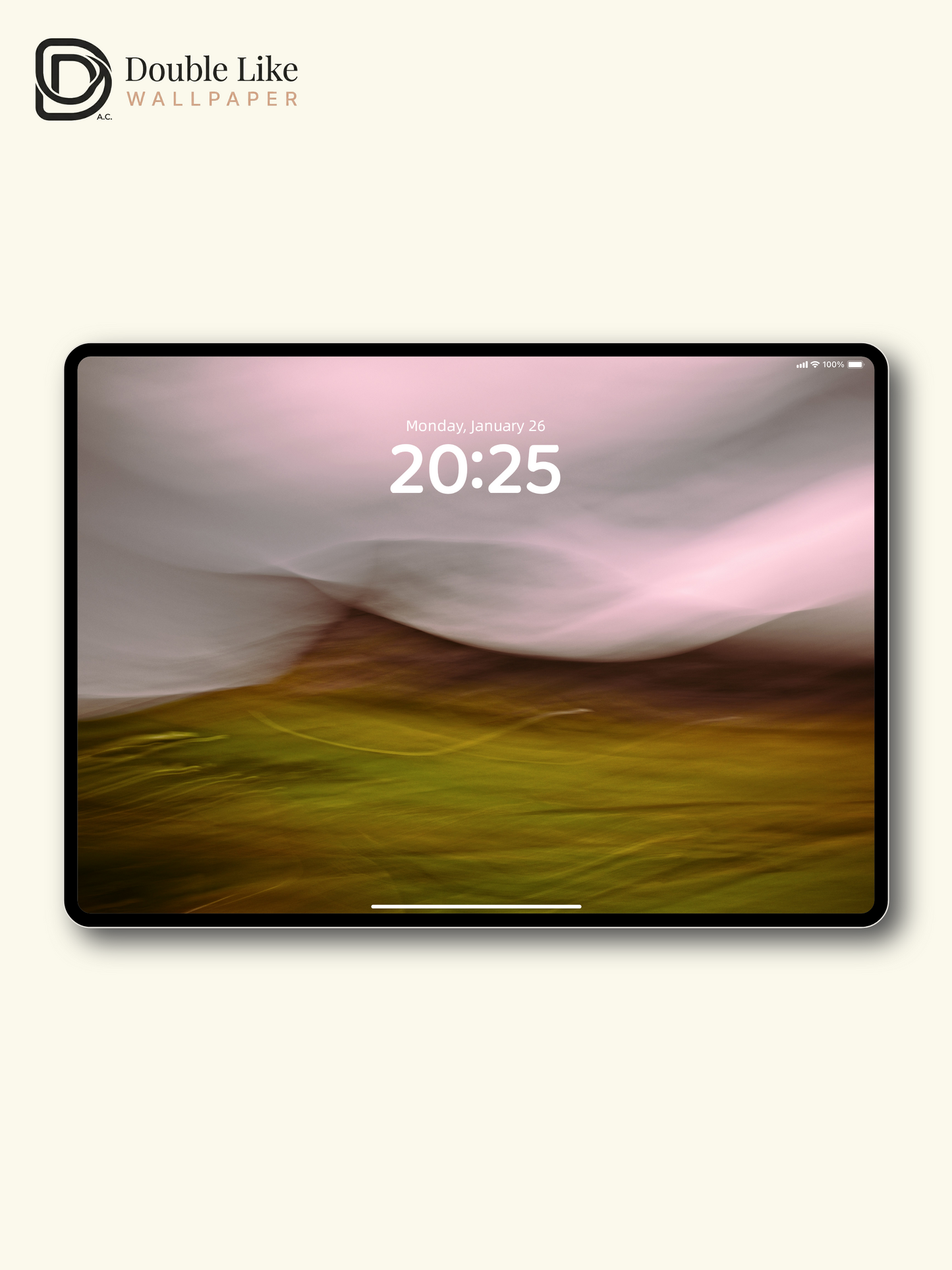 Dreamy Soft Focus Flowing Mountain Landscape Wallpaper Pack, Compatible with iPhone & Android Lock Screen, Tablet, PC & Smart Watch HD Wallpapers [#ZMY491]